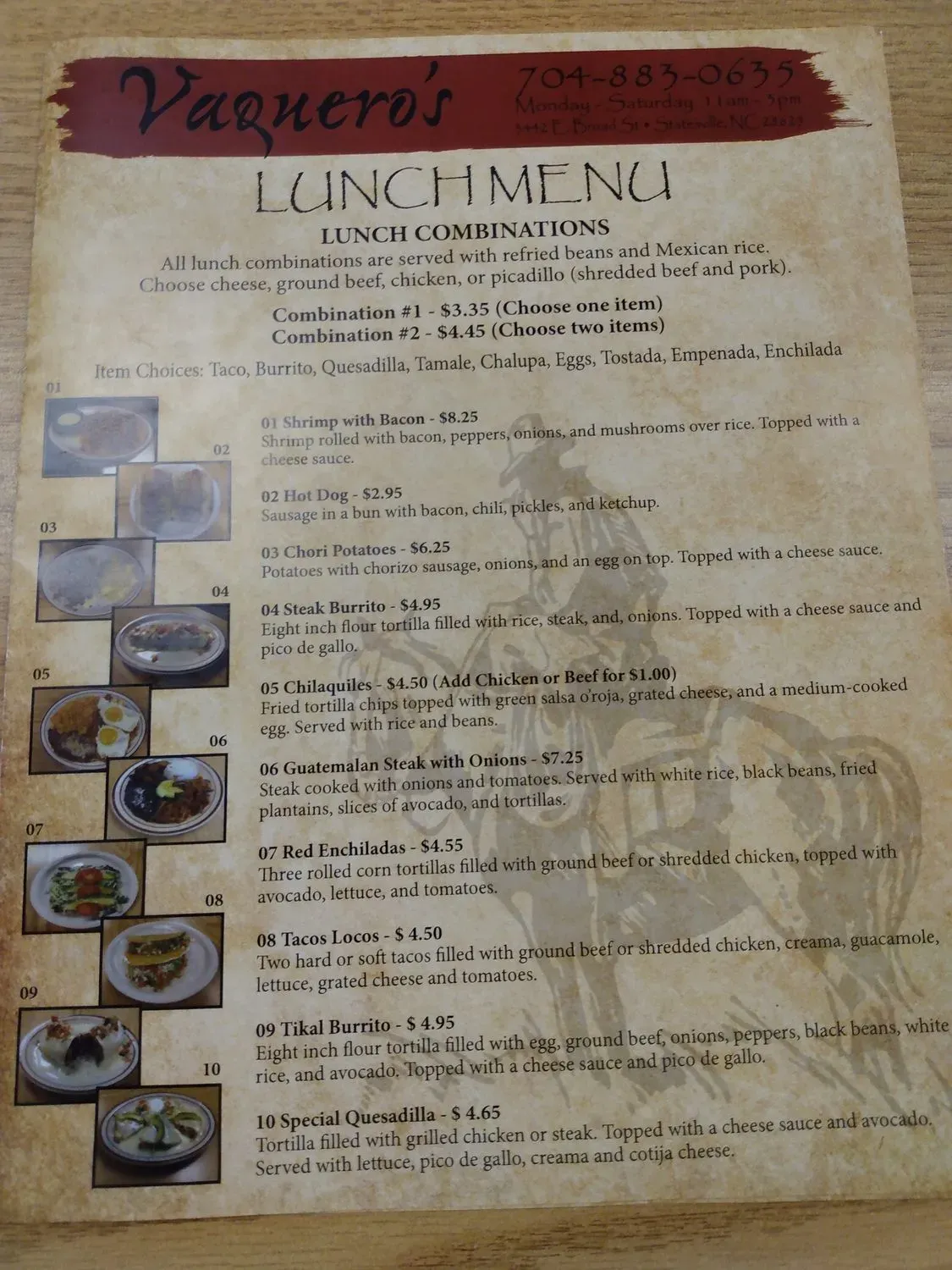 Menu 3