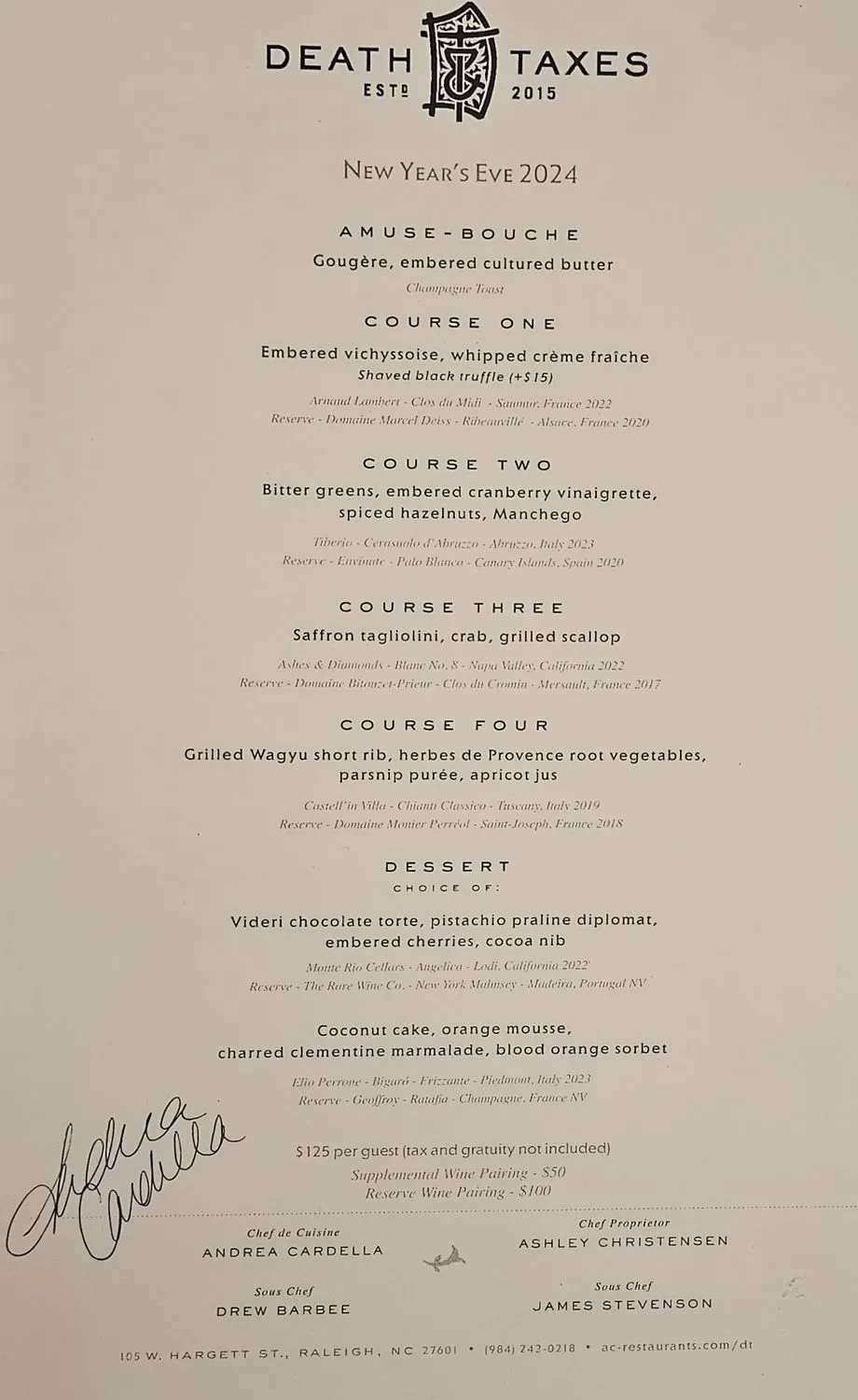 Menu 4