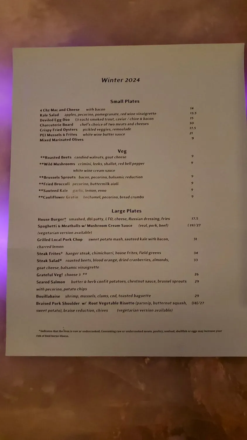 Menu 3