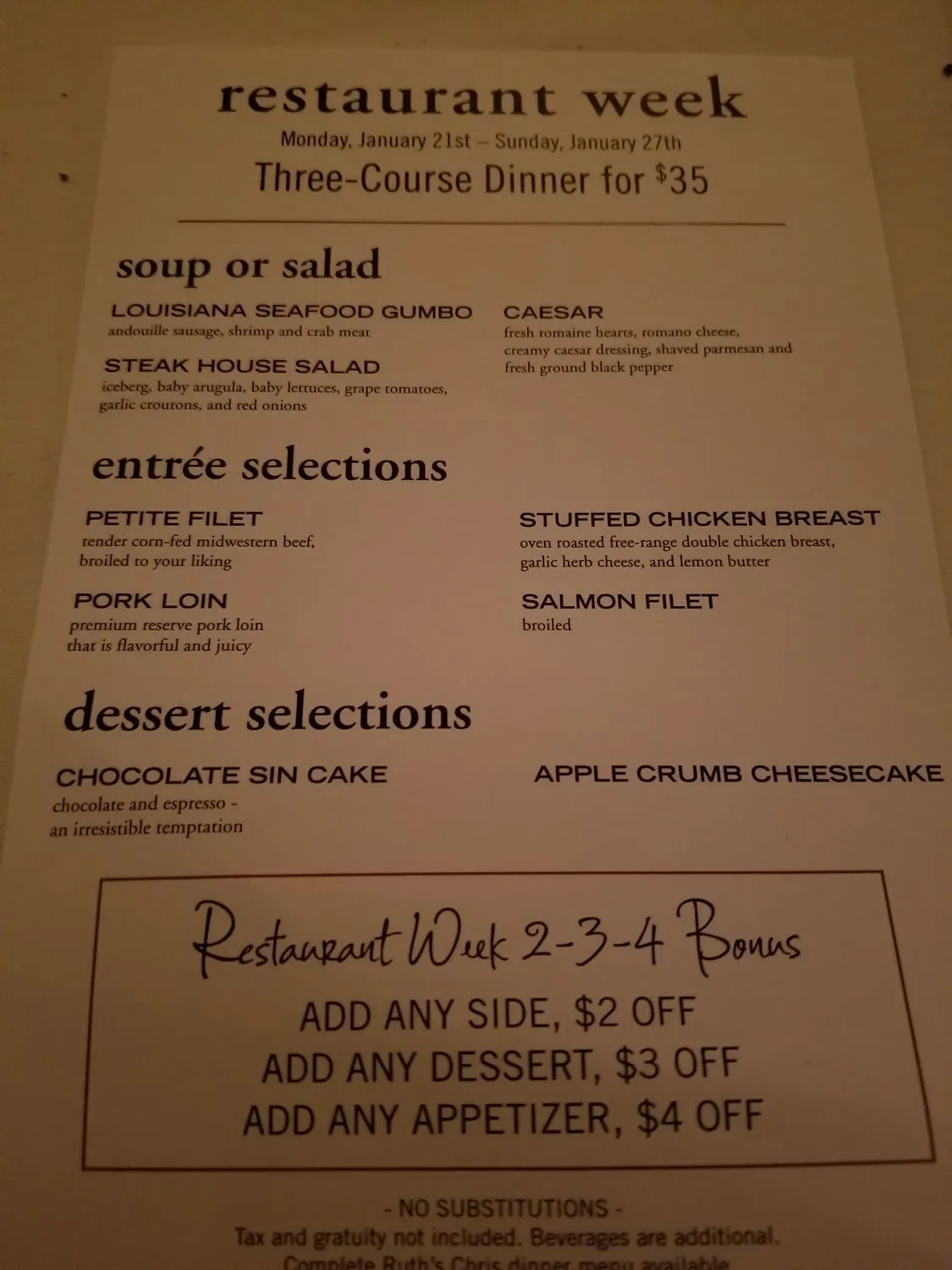 Menu 4