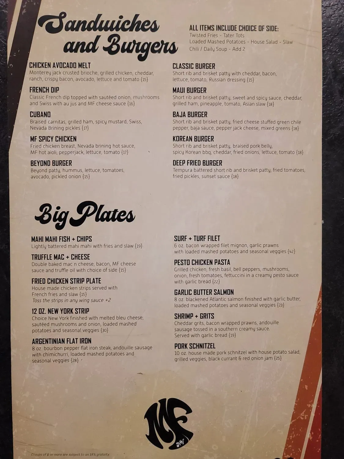 Menu 3