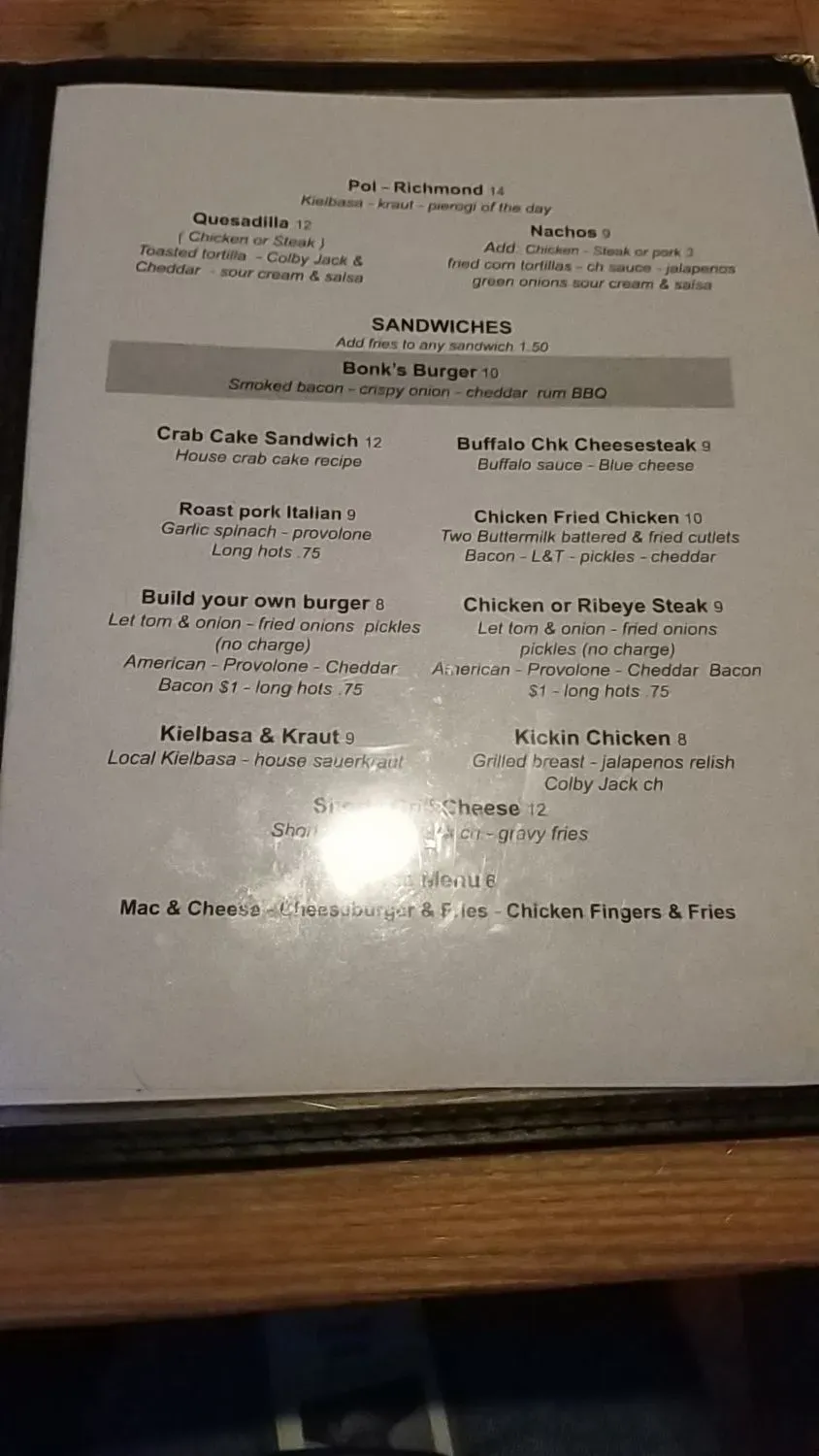 Menu 6