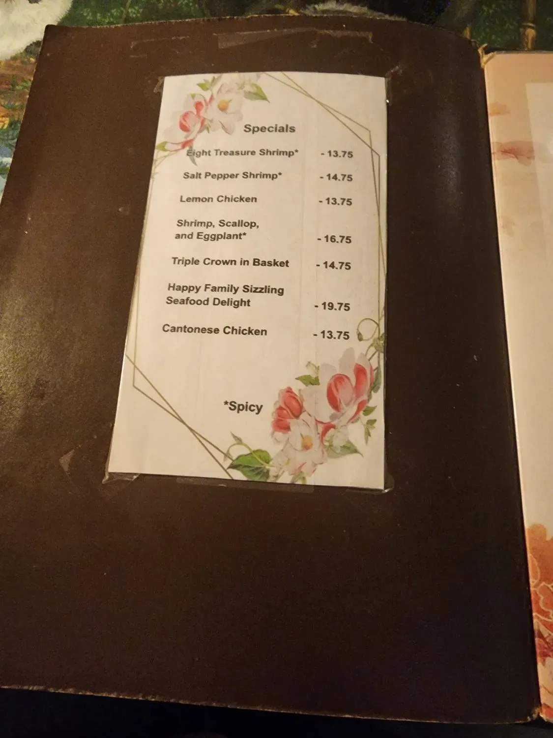 Menu 4