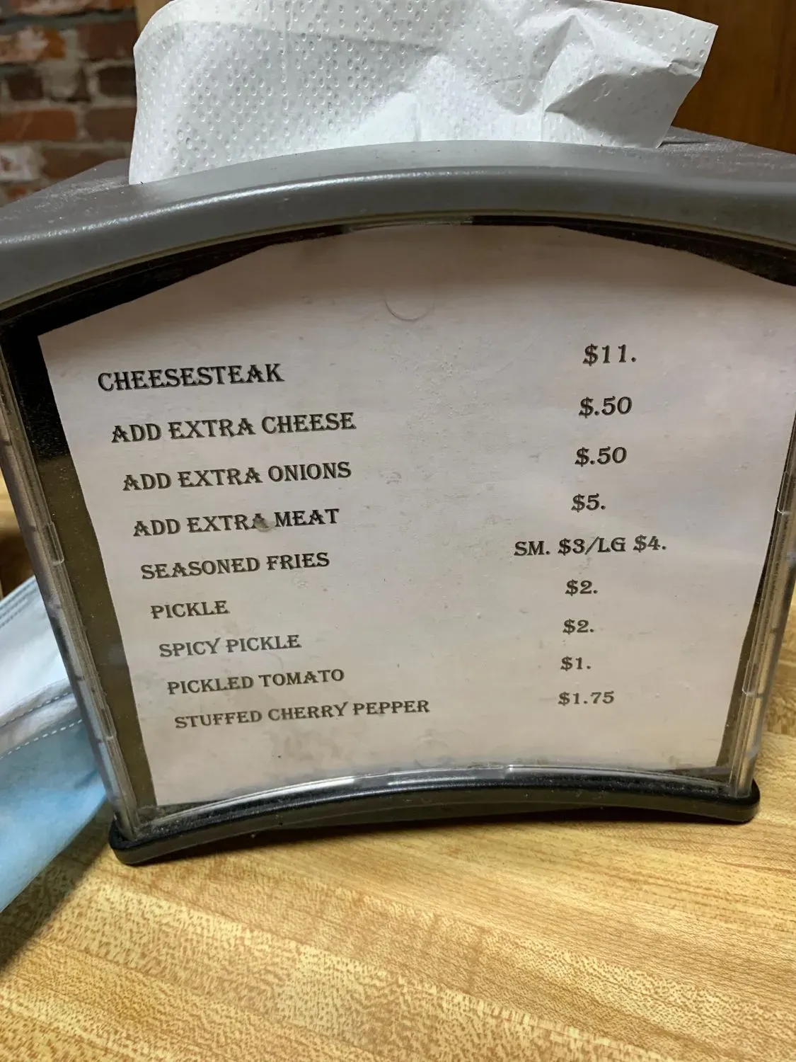 Menu 6