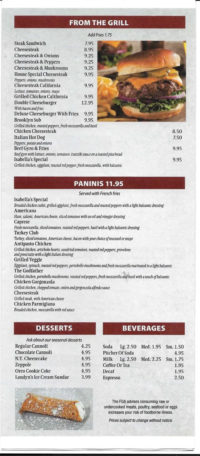 Menu 4