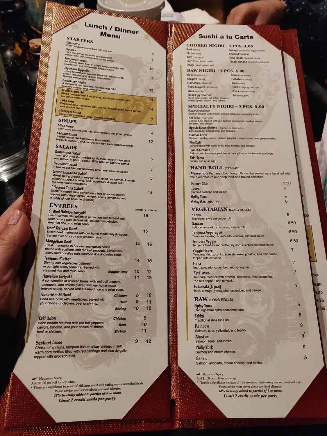 Menu 3