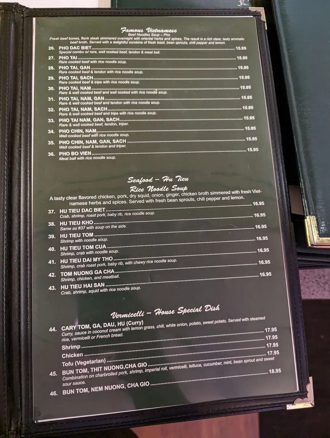 Menu 6