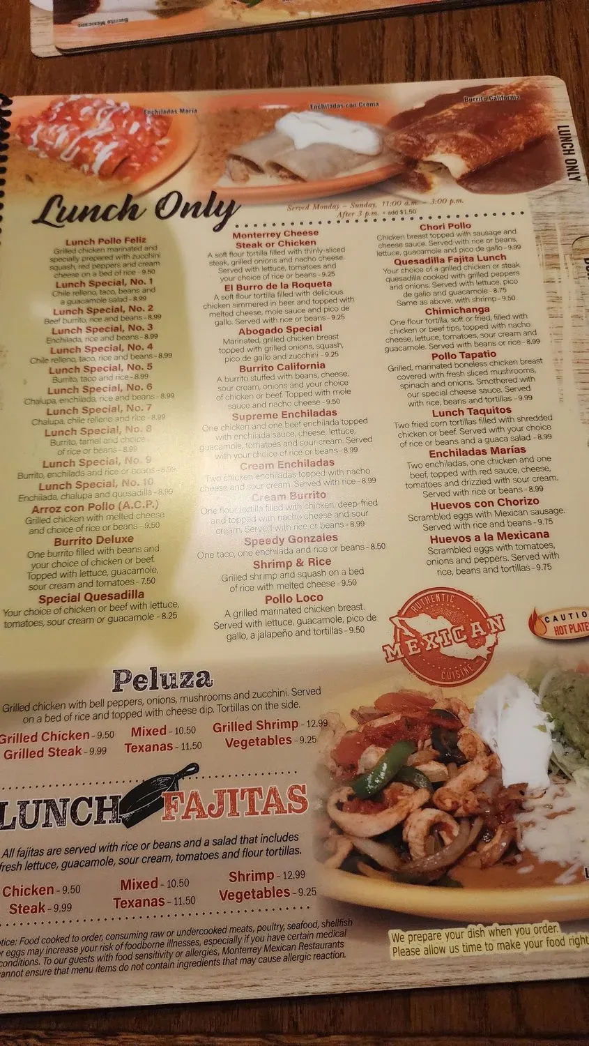 Menu 4