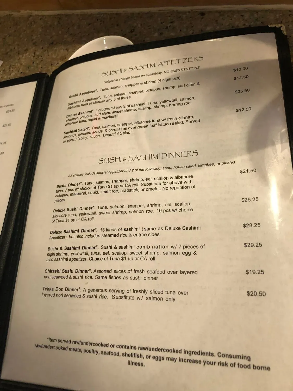 Menu 4