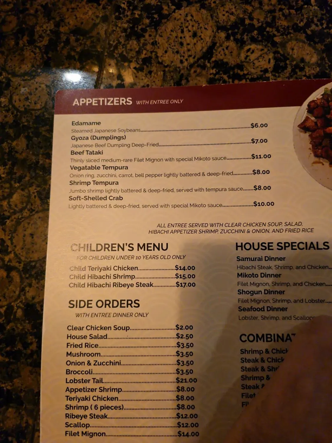 Menu 4