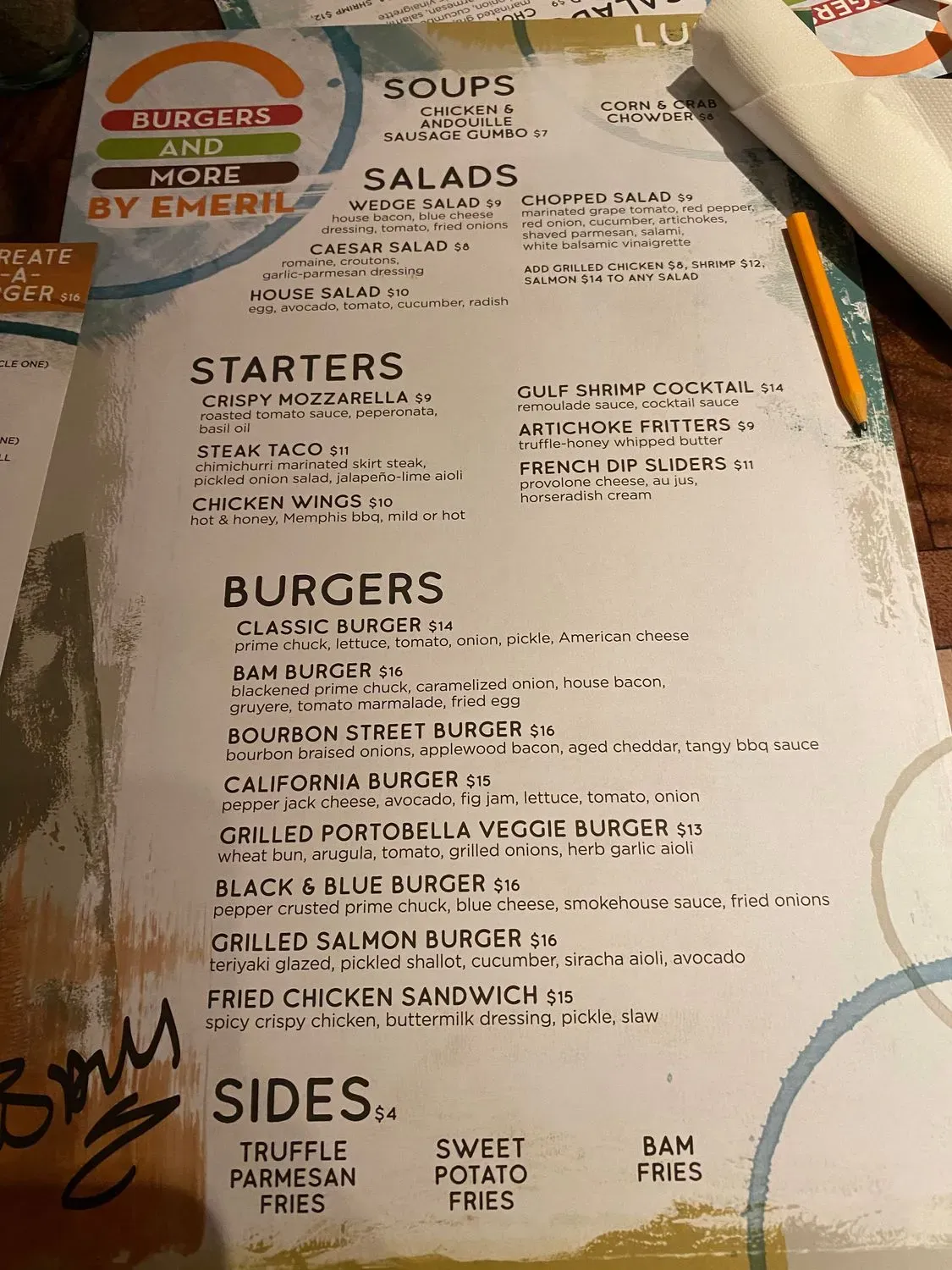 Menu 6