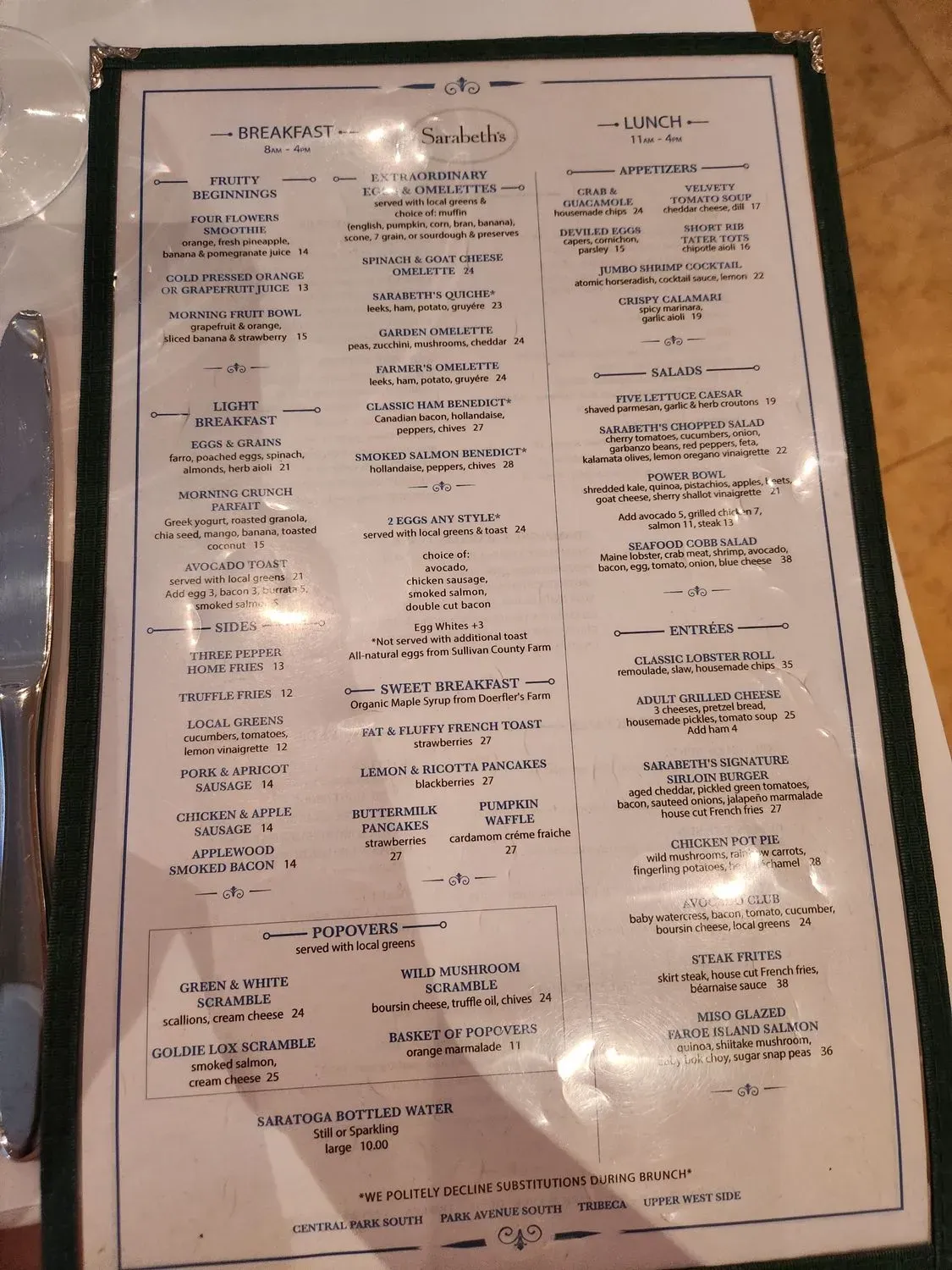 Menu 6