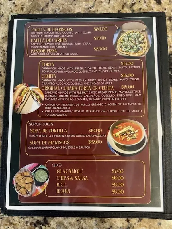 Menu 3