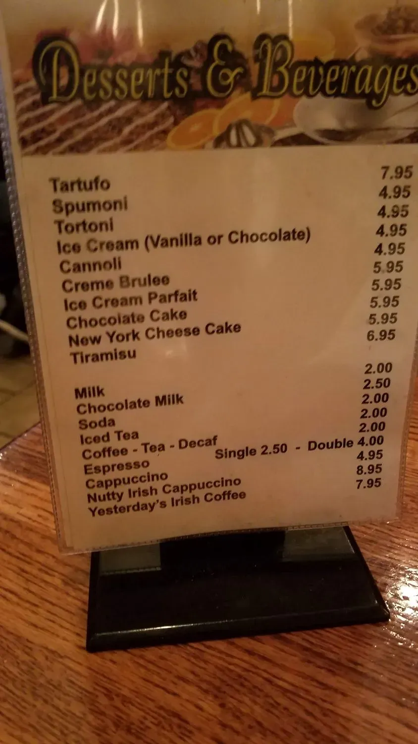 Menu 4