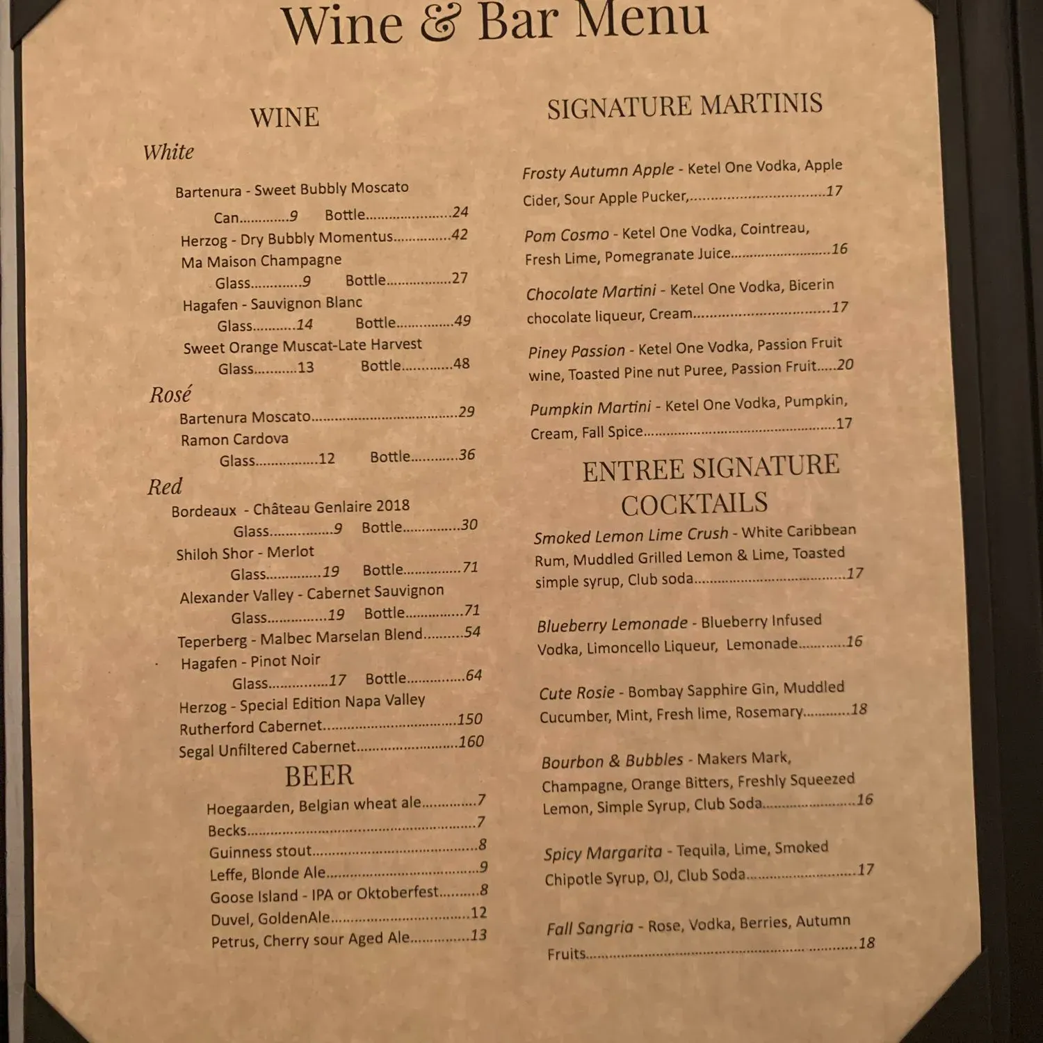 Menu 3