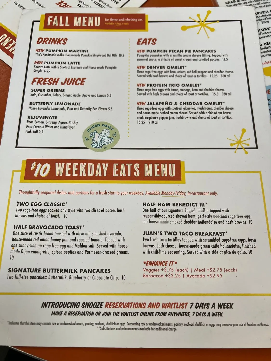 Menu 6