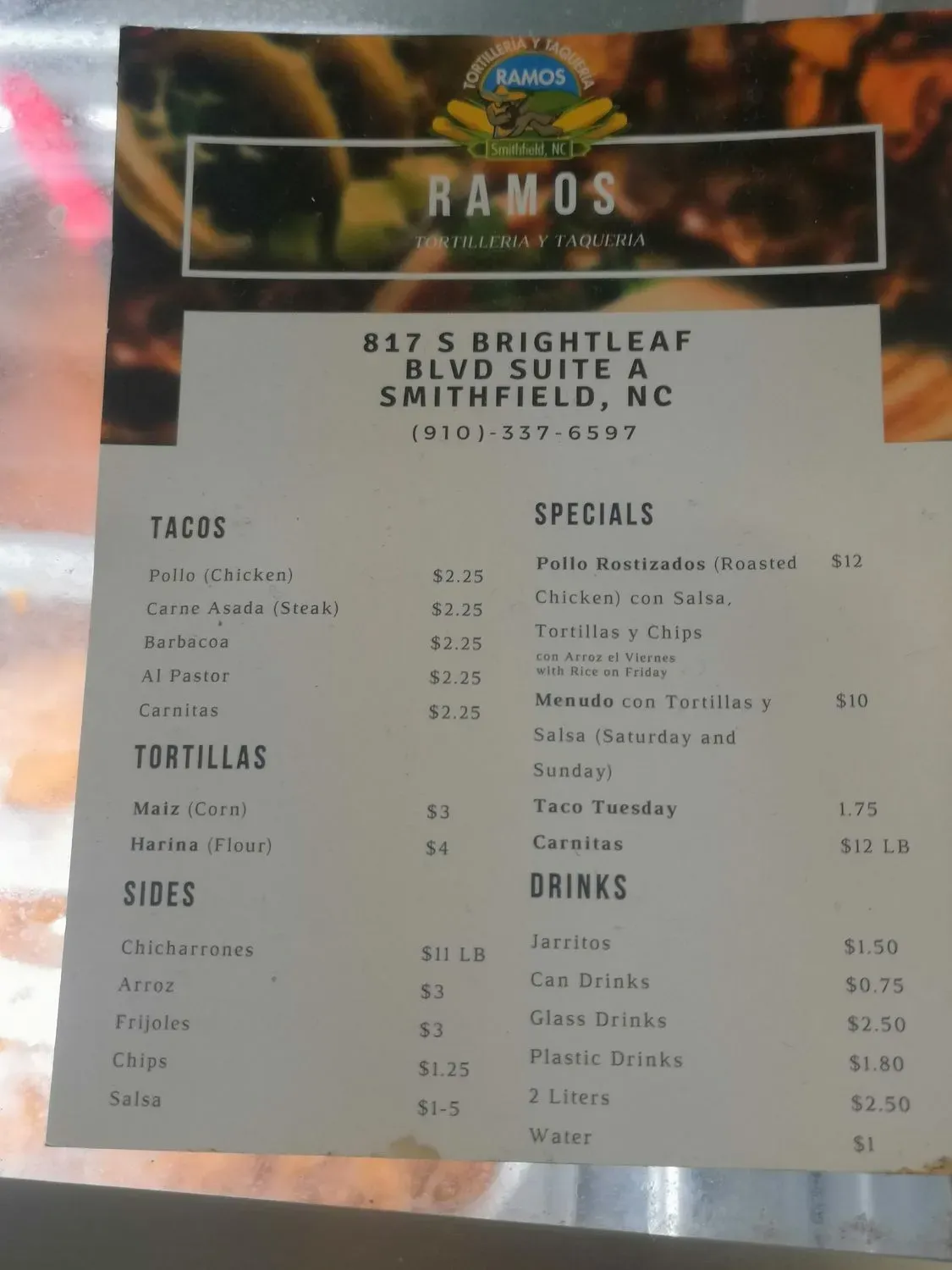 Menu 3