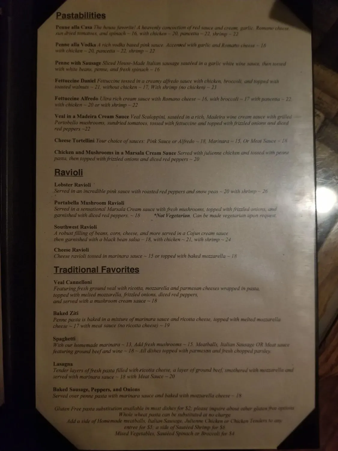 Menu 6