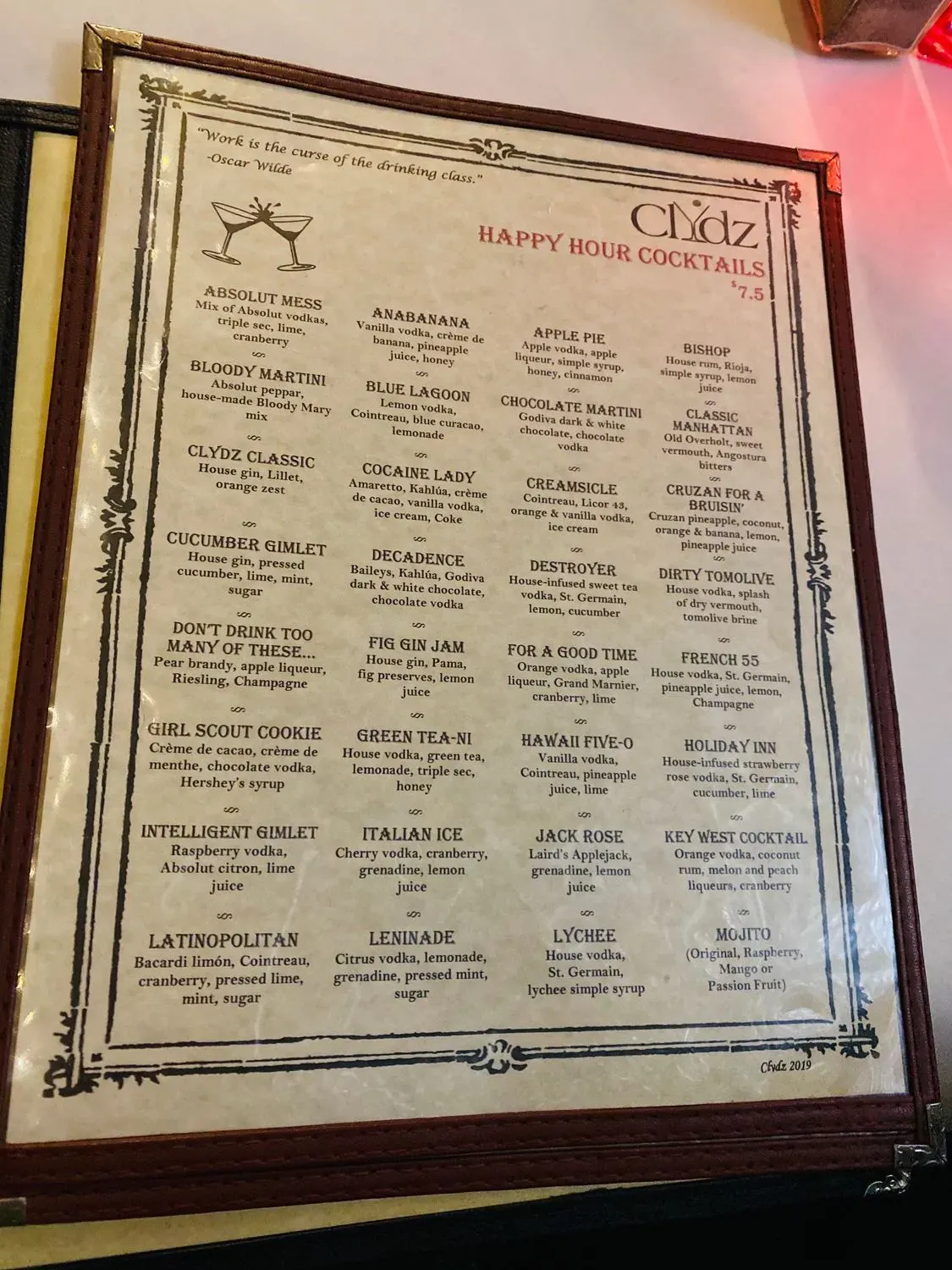 Menu 4