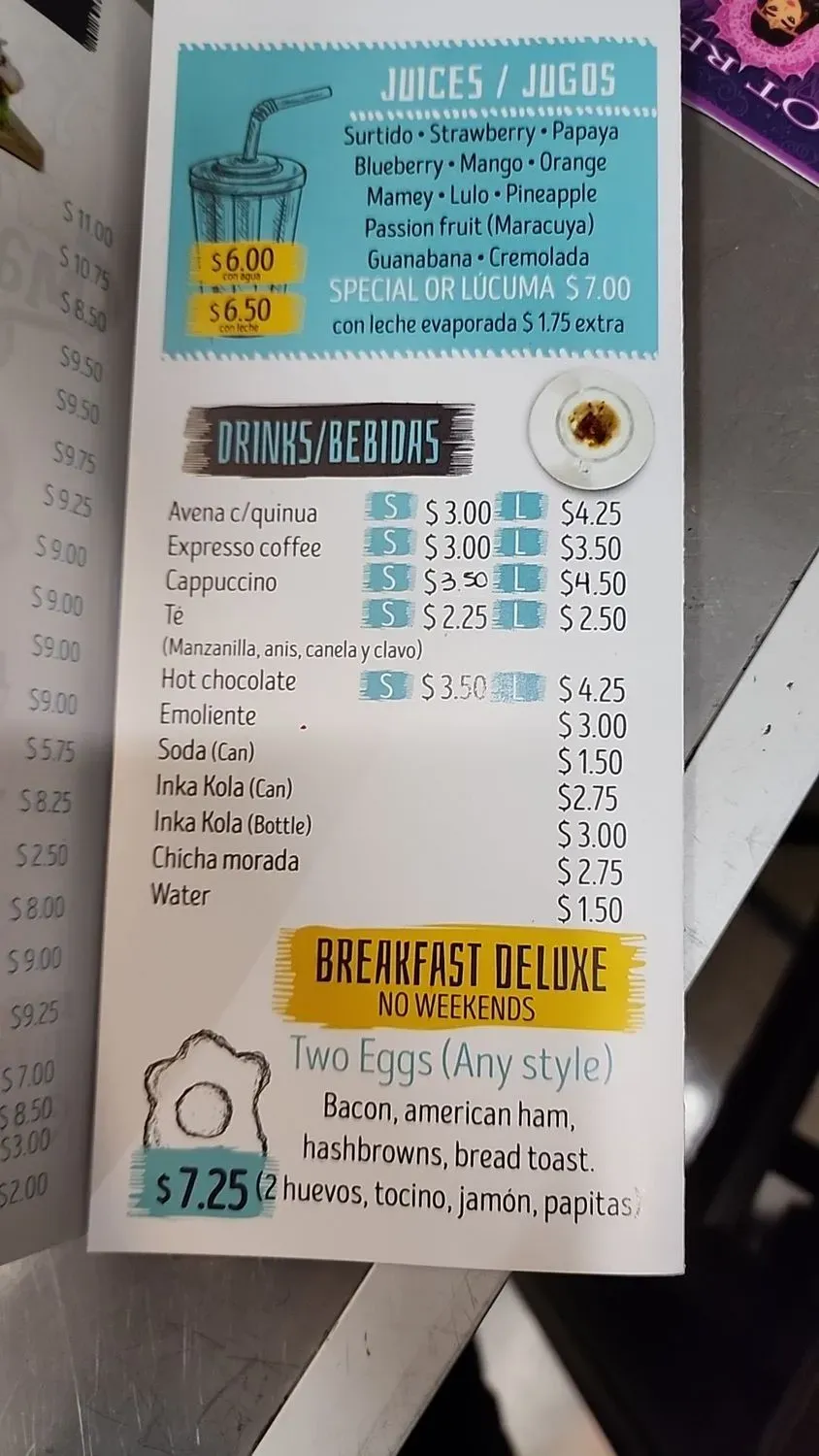 Menu 6