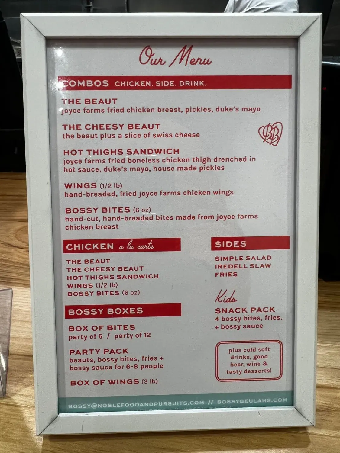 Menu 4