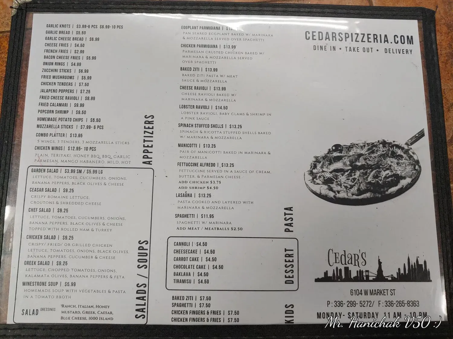 Menu 6