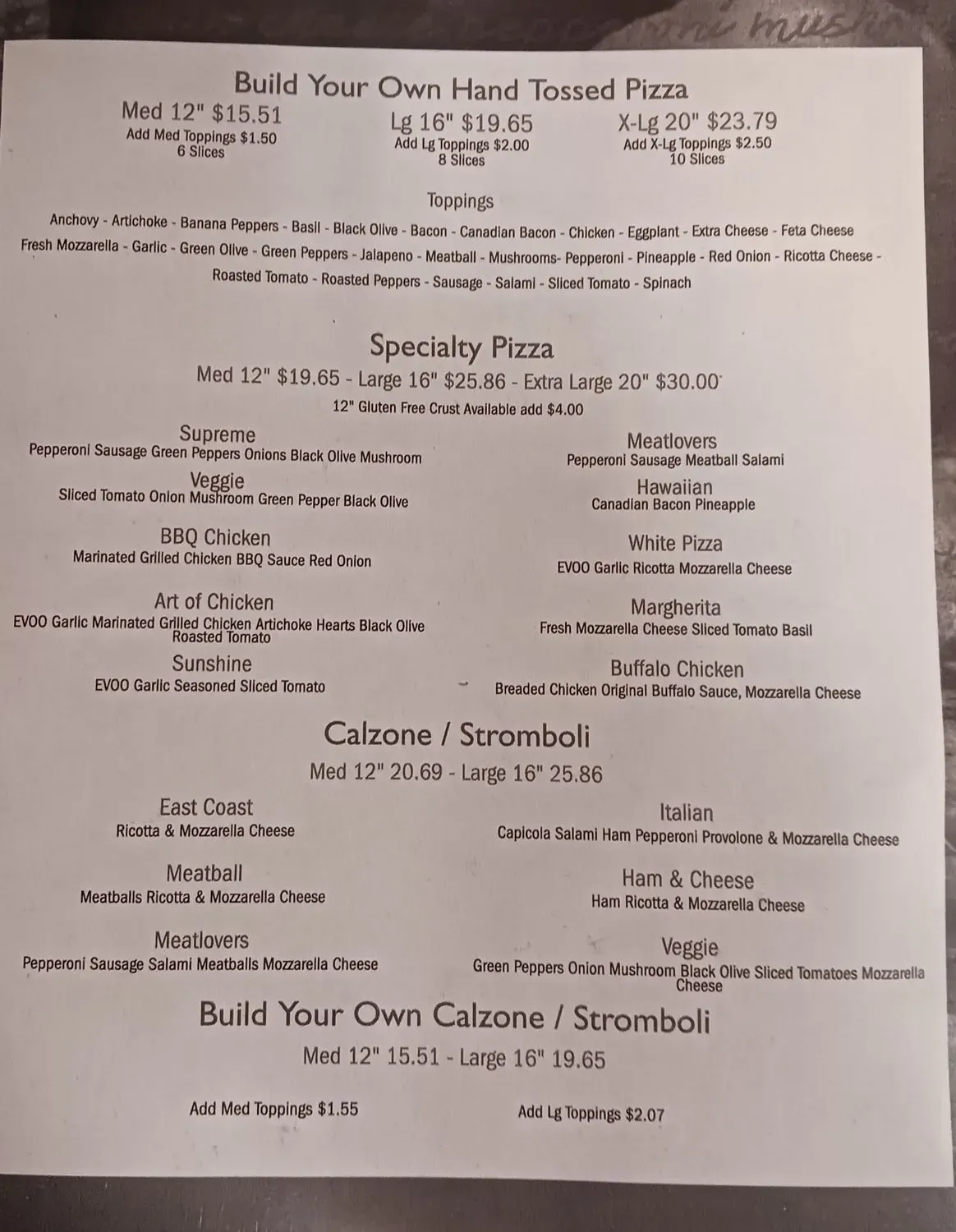 Menu 3