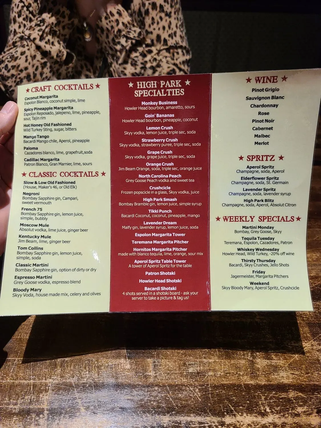 Menu 3