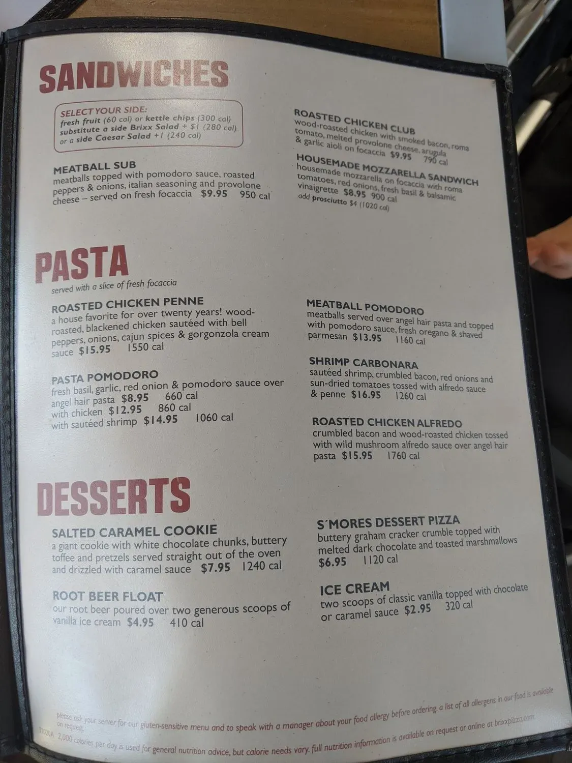 Menu 4