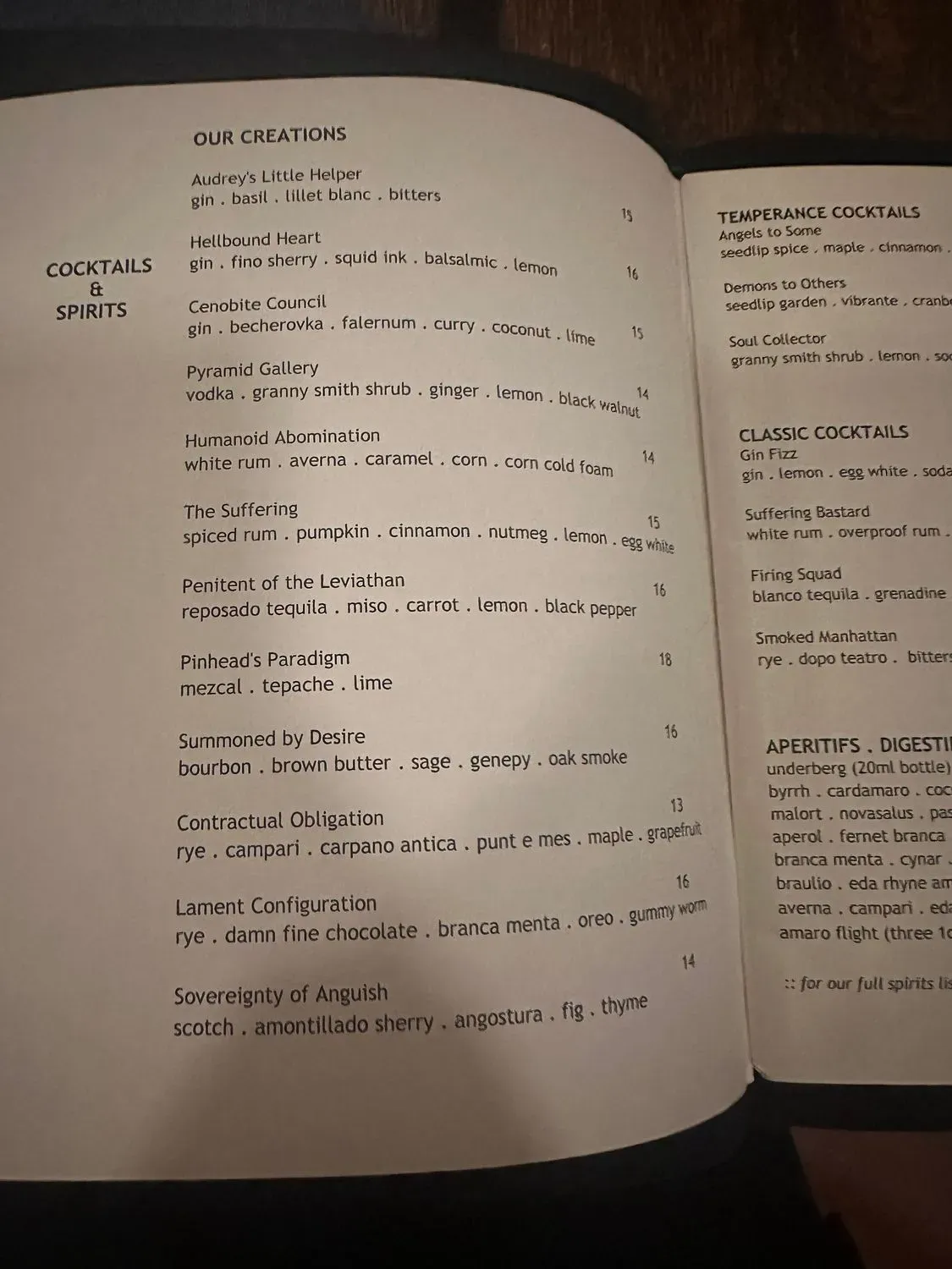 Menu 4