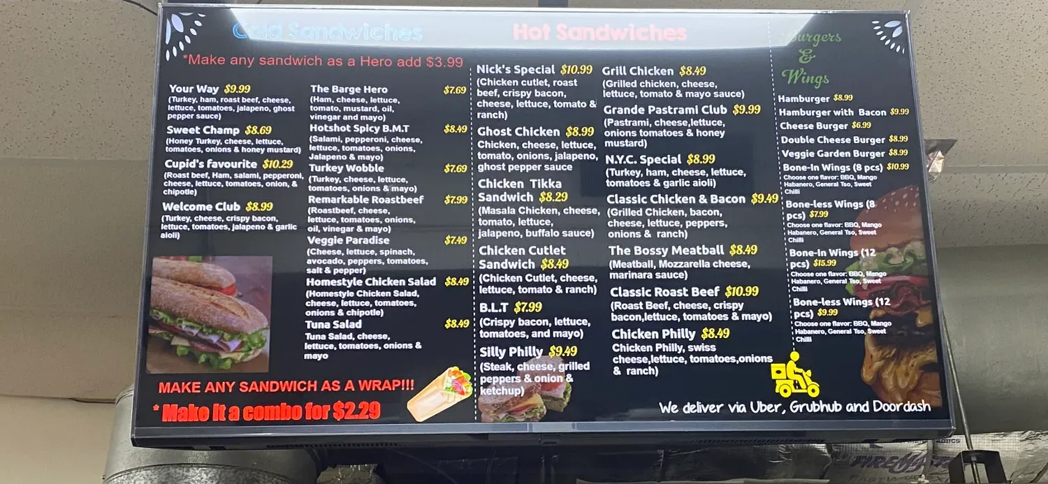 Menu 3