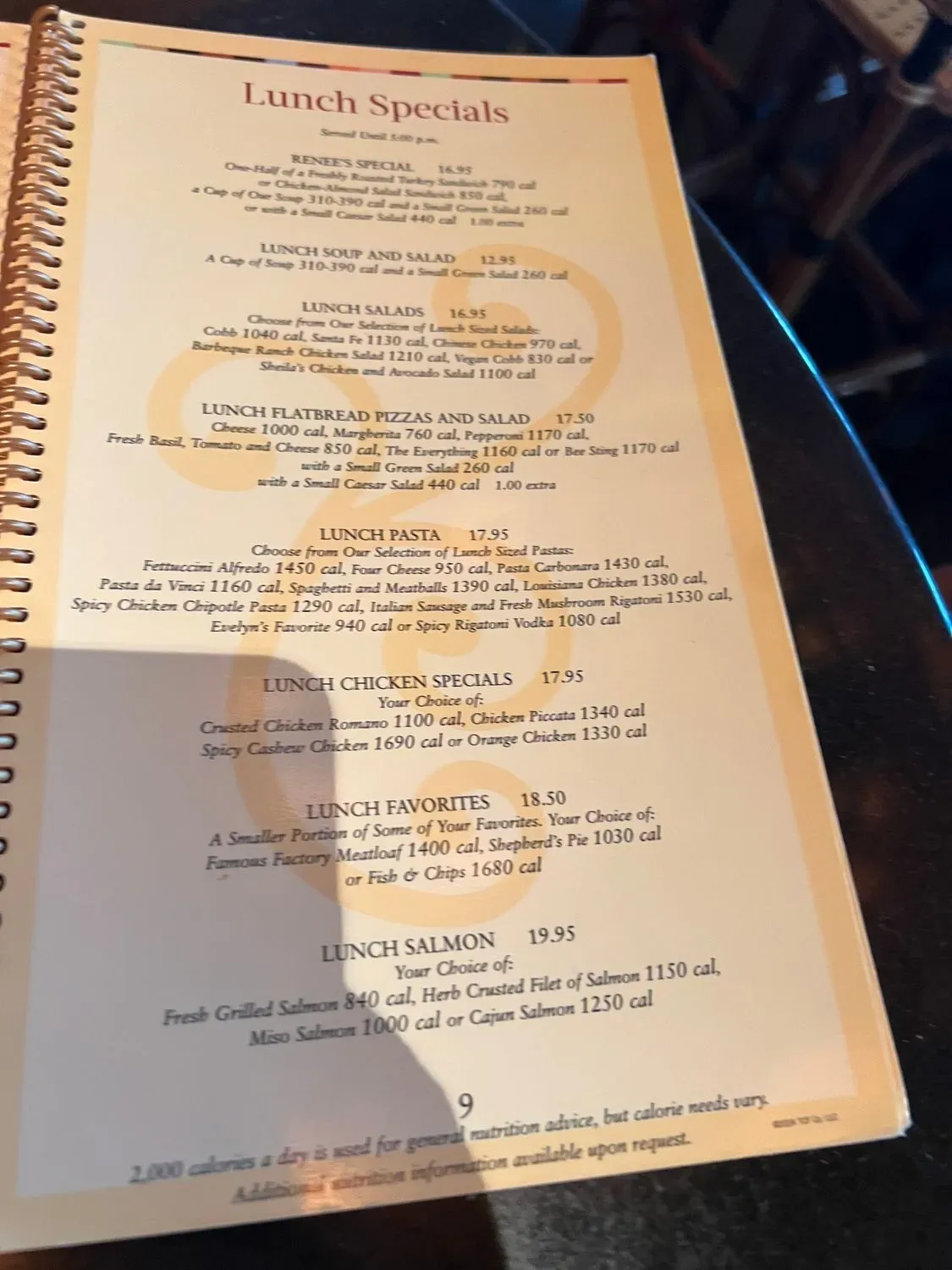 Menu 3