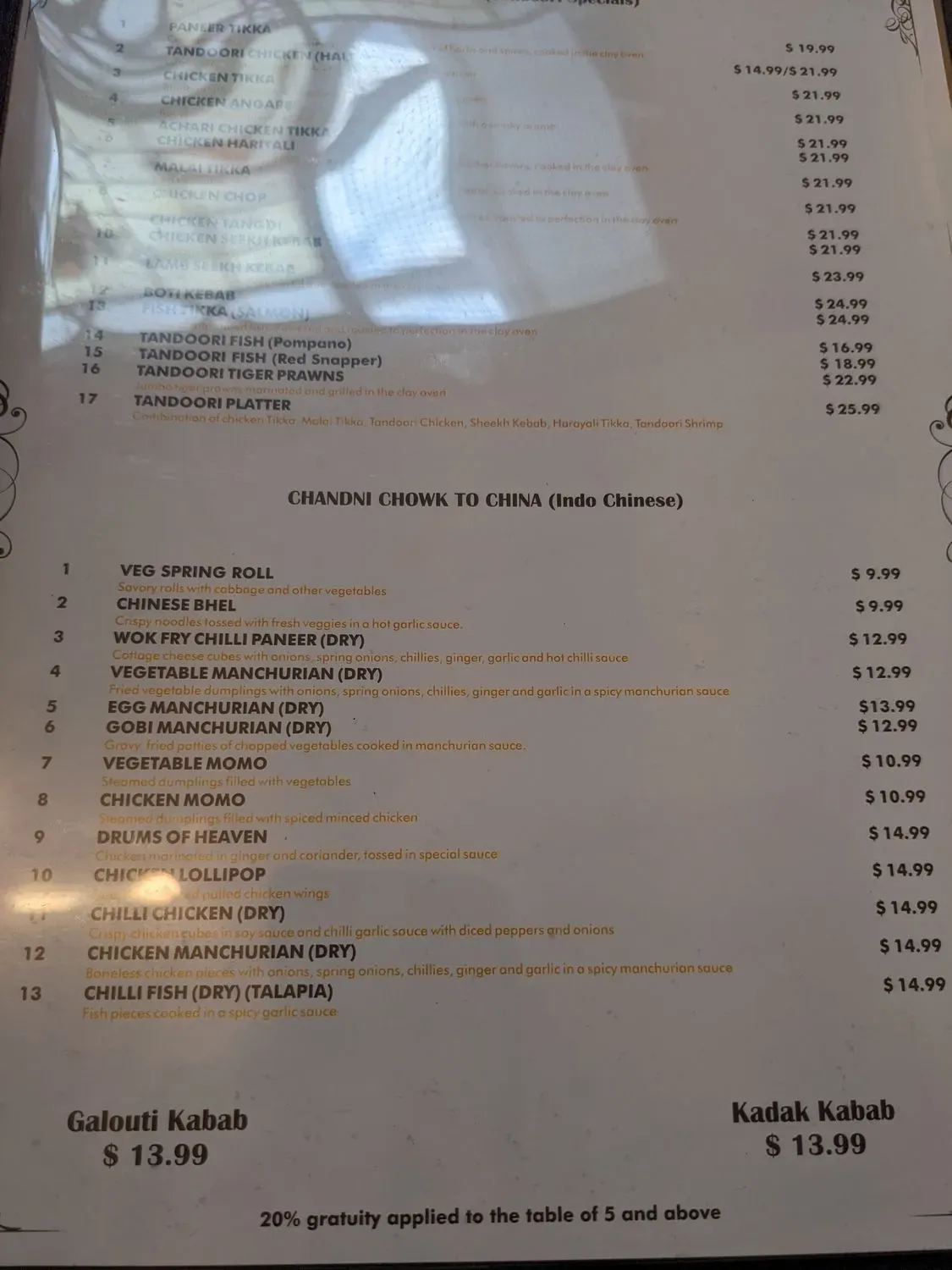 Menu 6