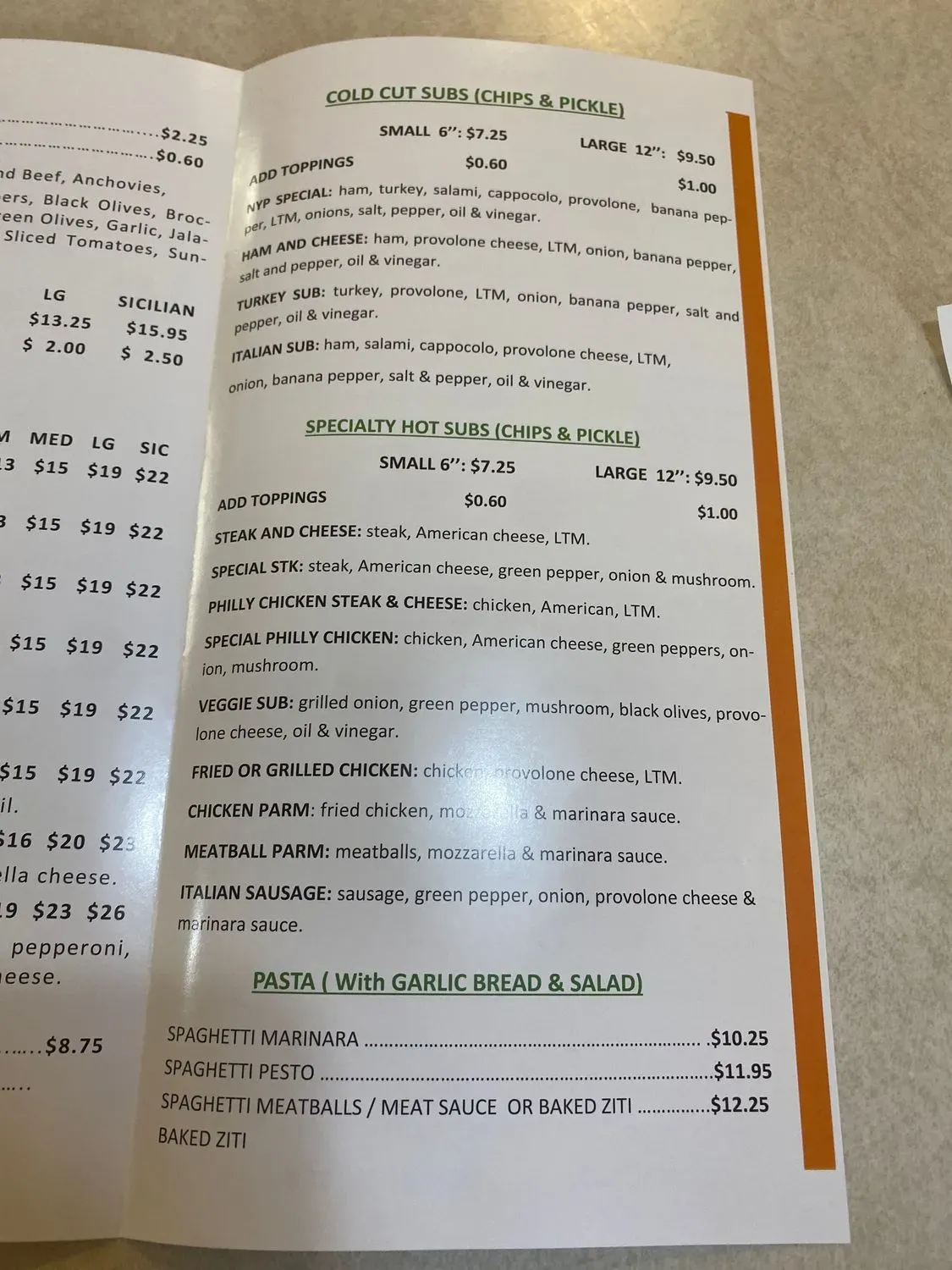 Menu 3