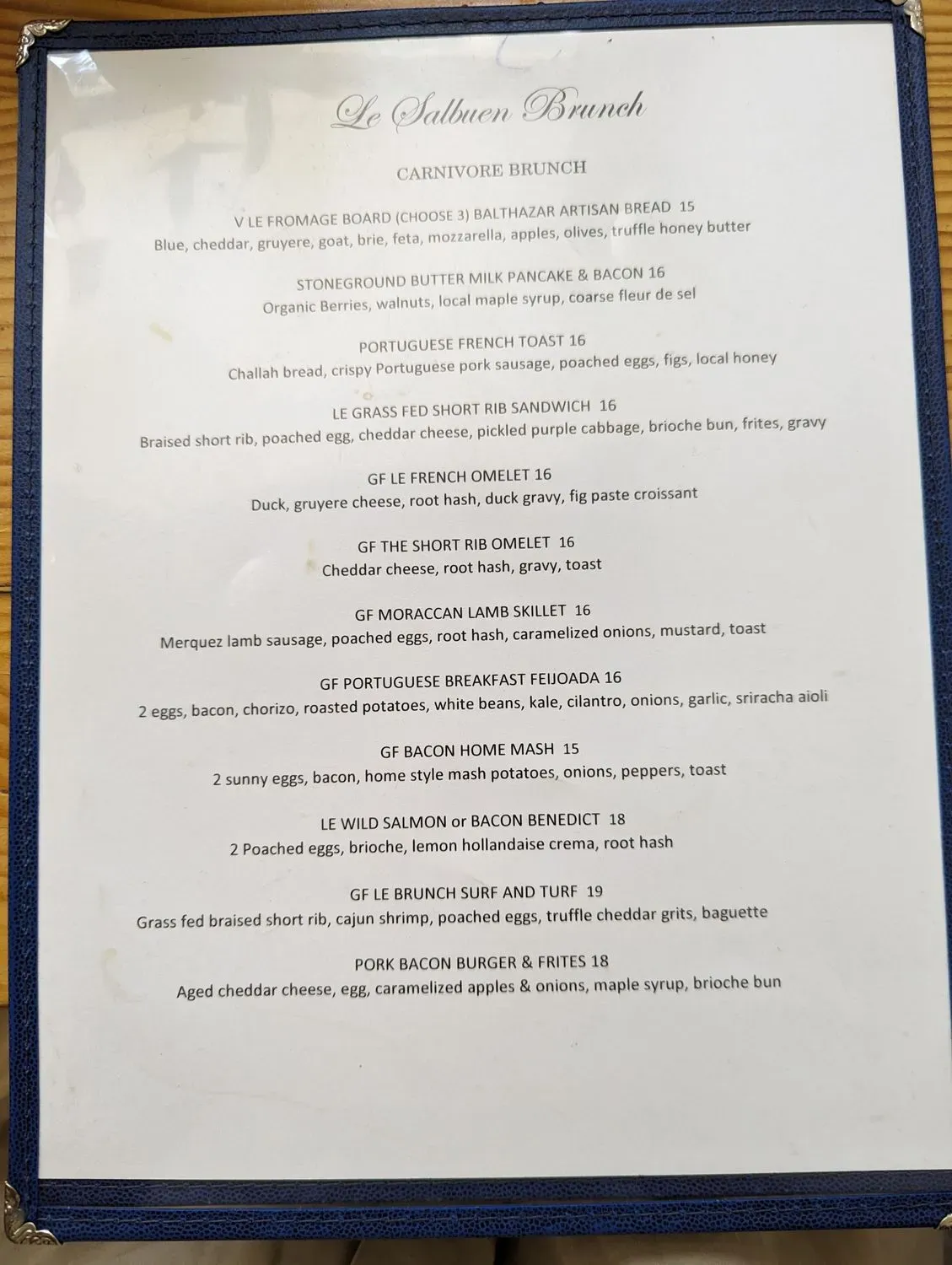 Menu 3