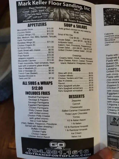 Menu 6