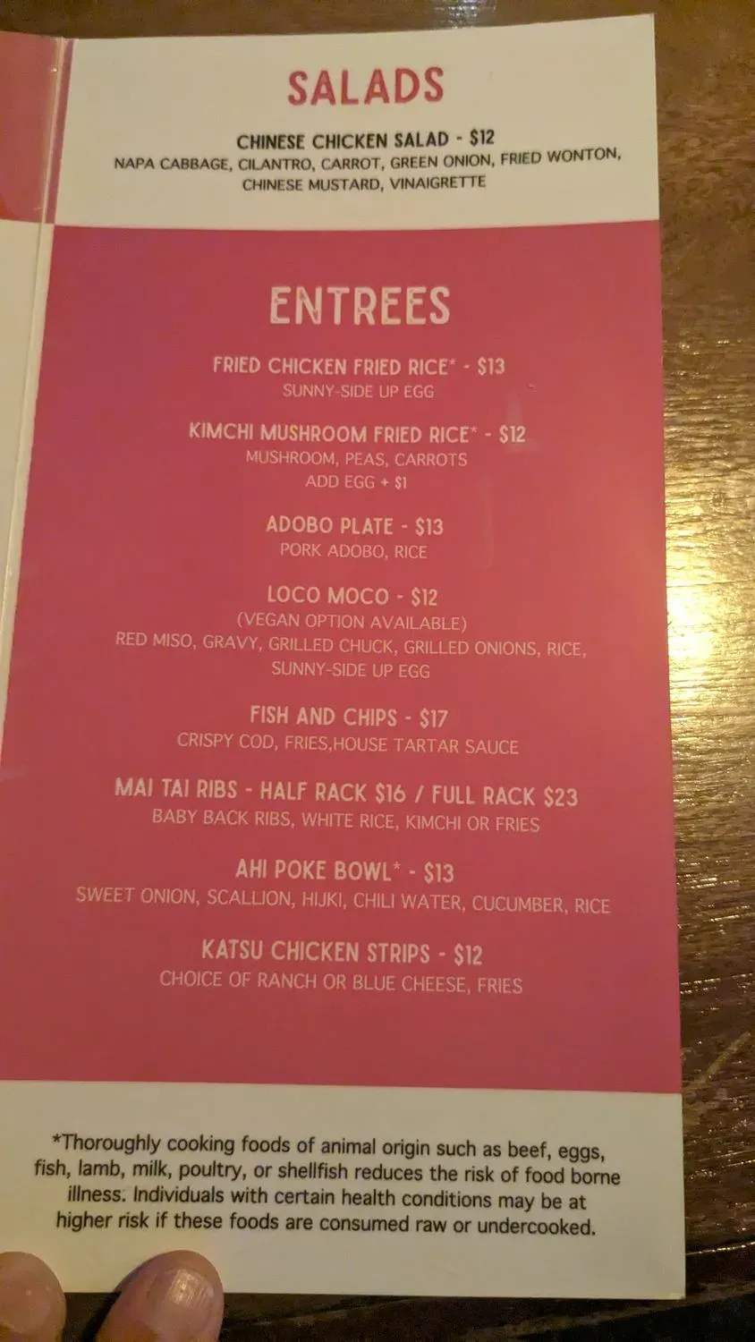 Menu 4