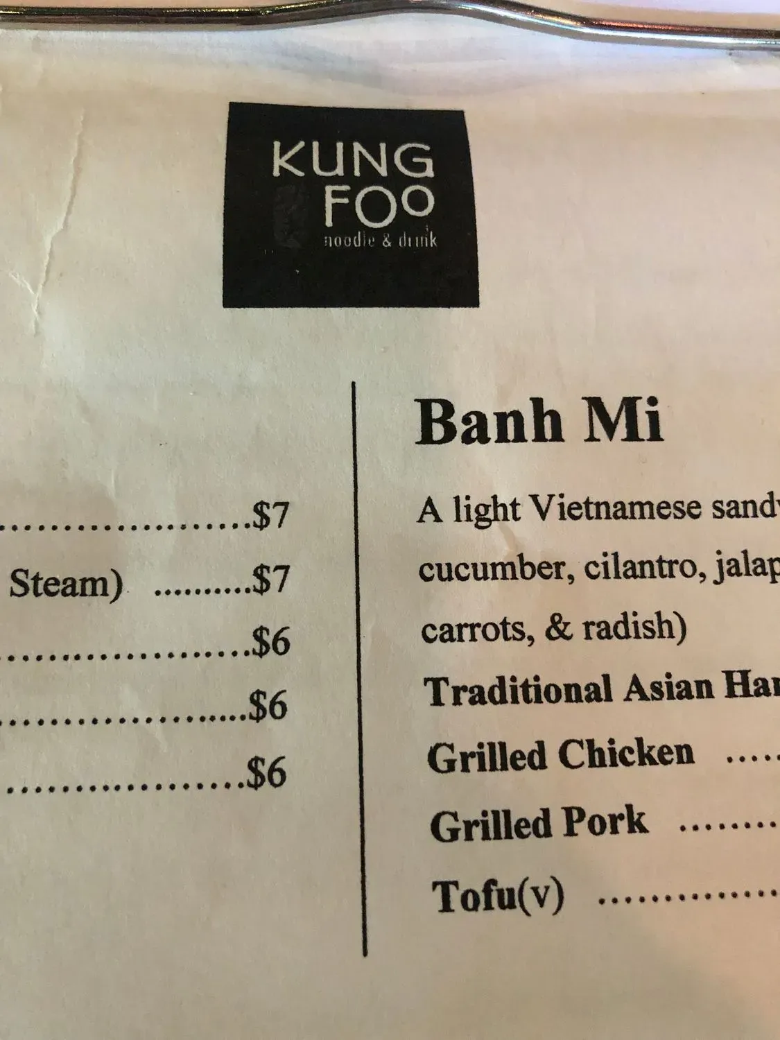 Menu 6