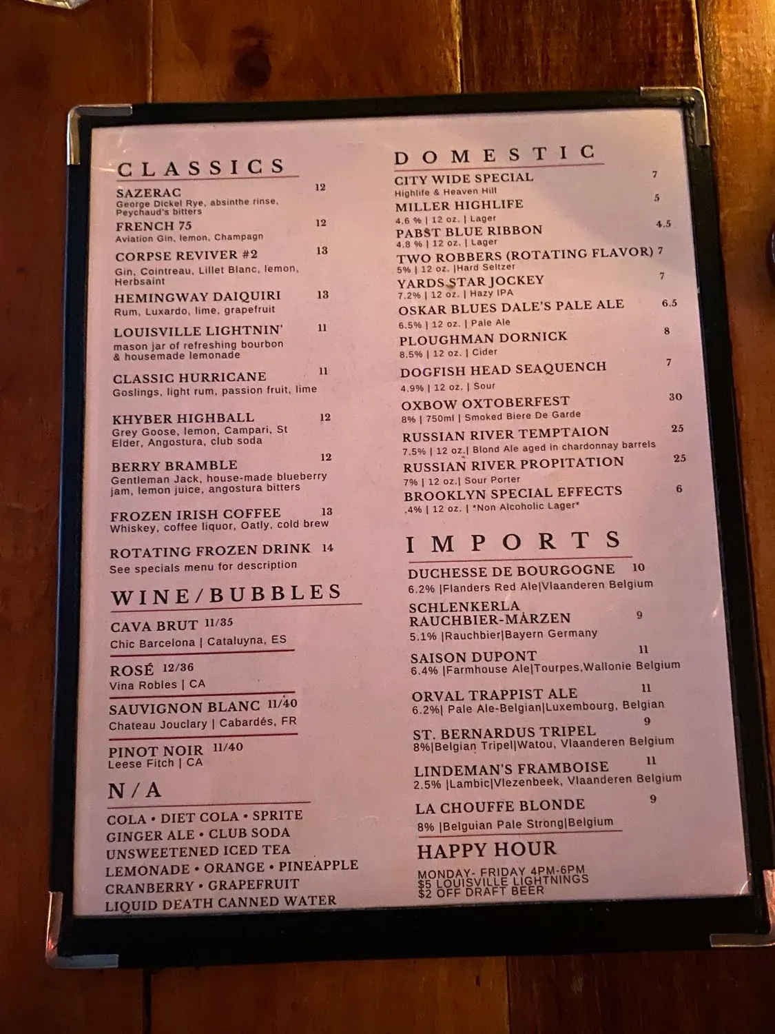 Menu 3