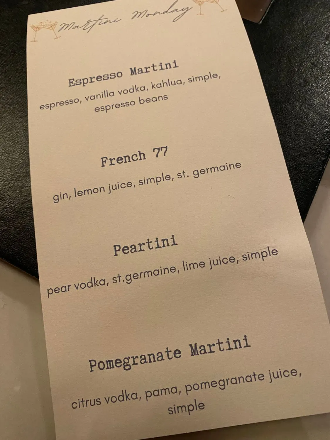 Menu 4