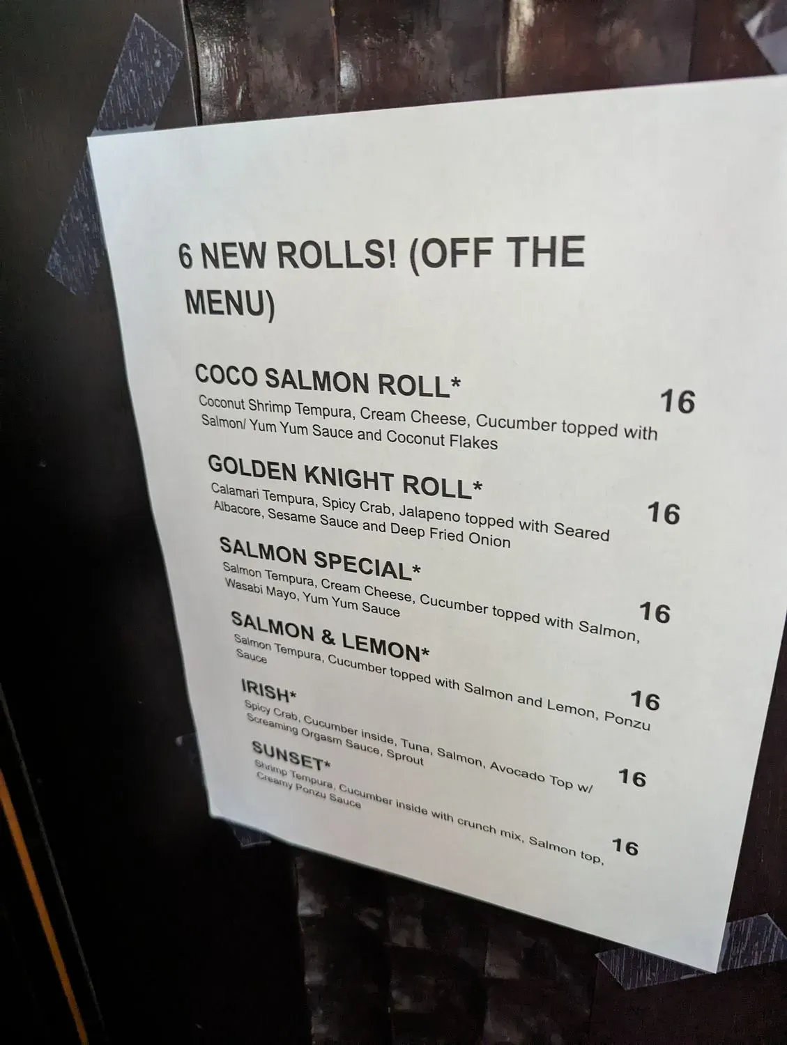 Menu 4