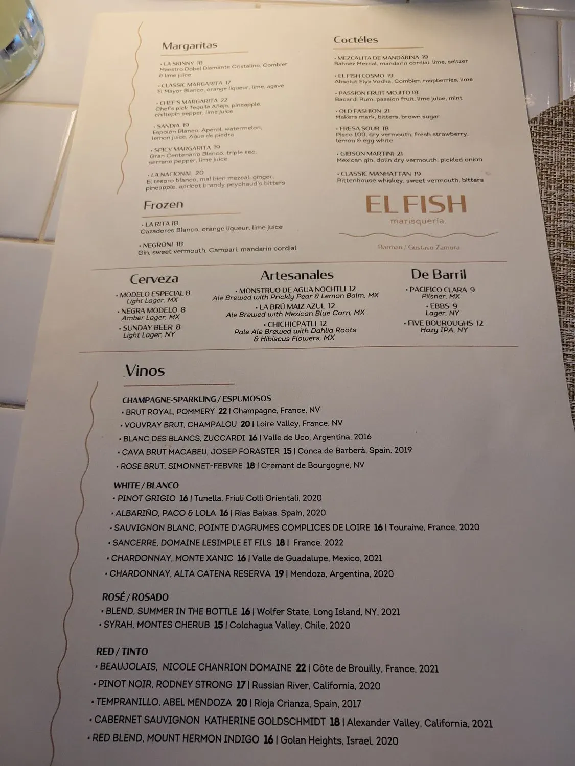 Menu 3