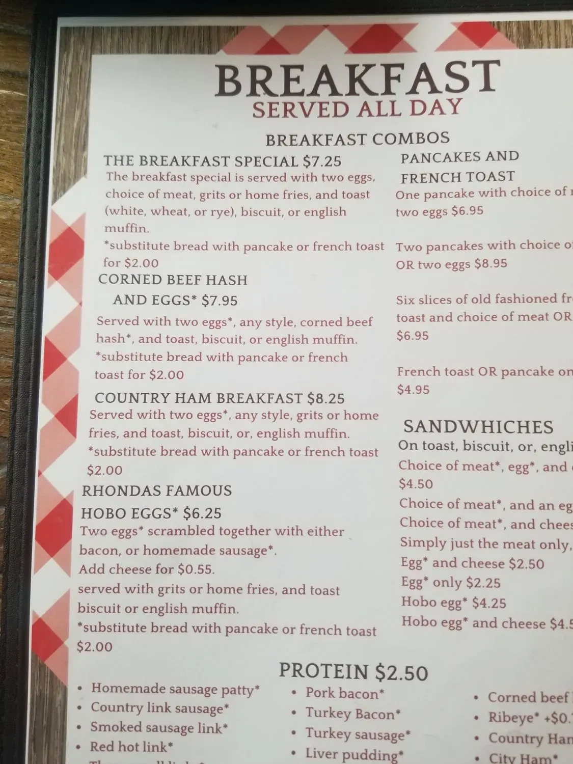 Menu 4