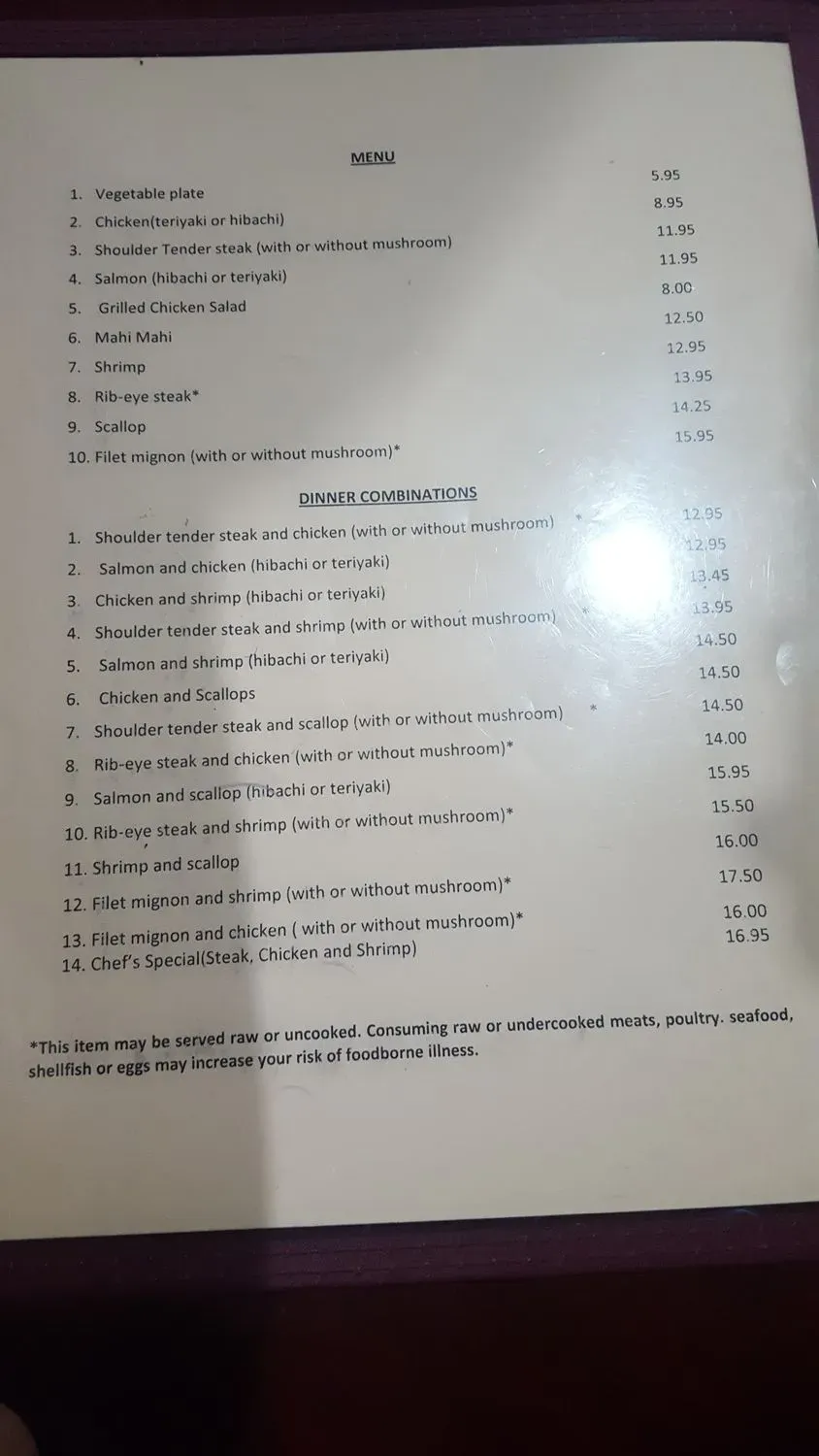 Menu 3