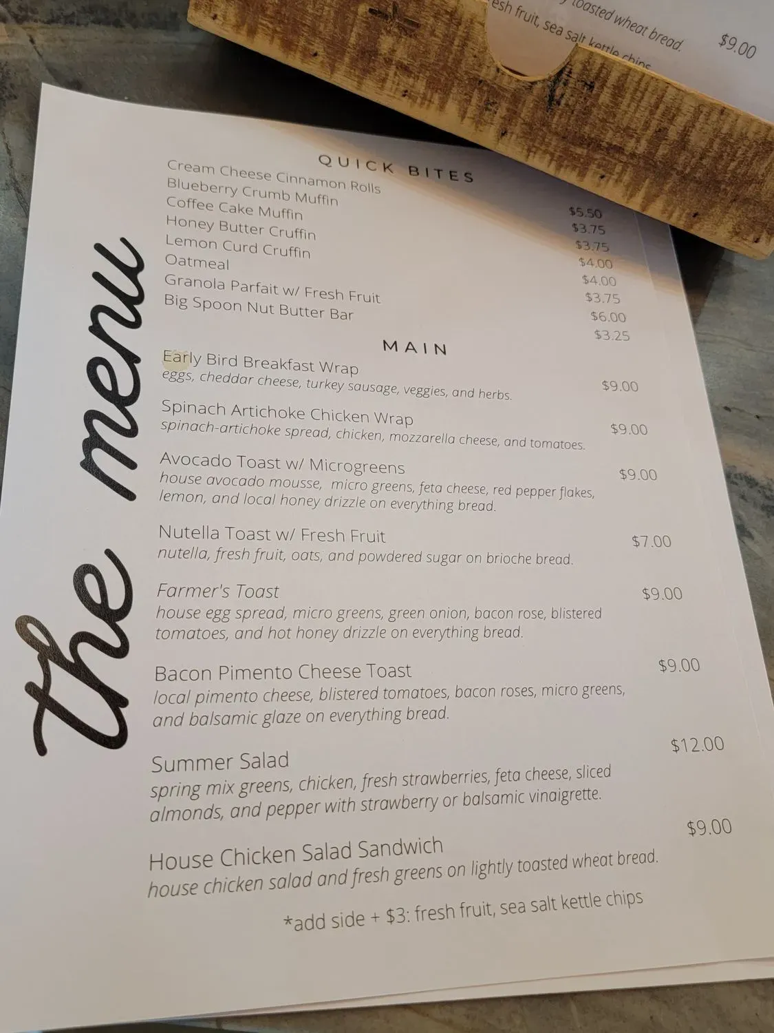 Menu 3