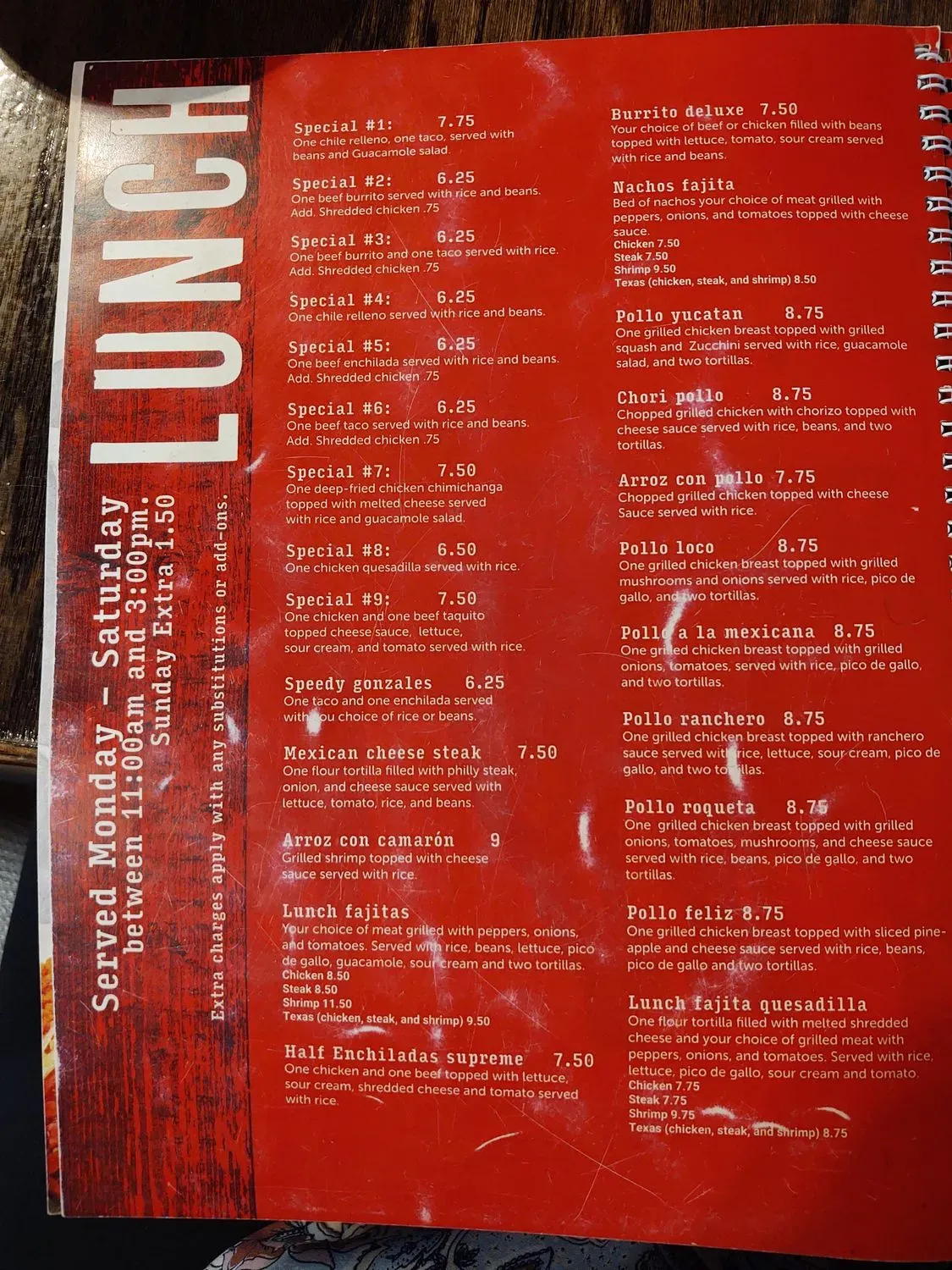 Menu 3