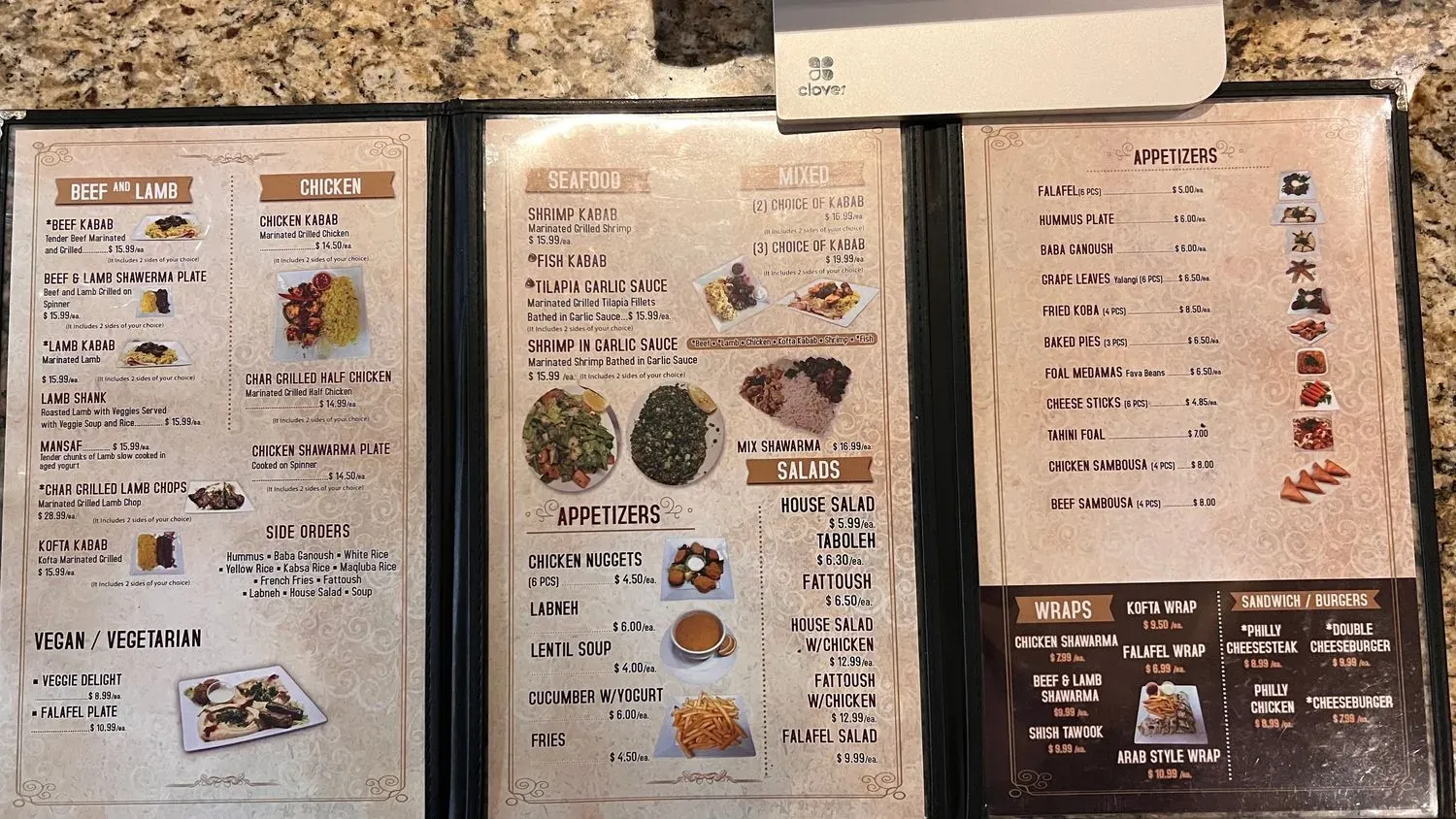 Menu 3