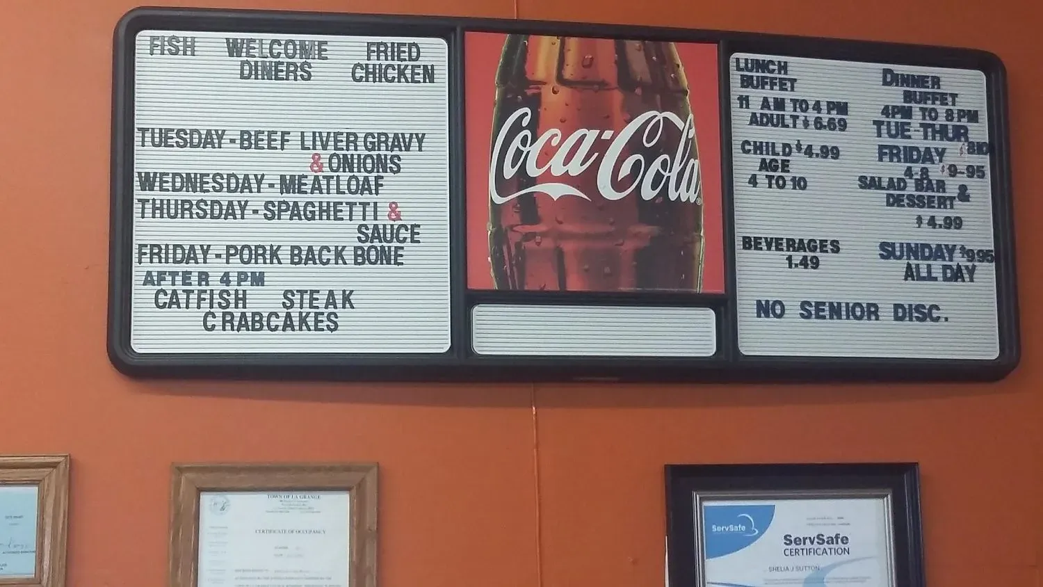 Murray's Restaurant Menu - Updated October 2025