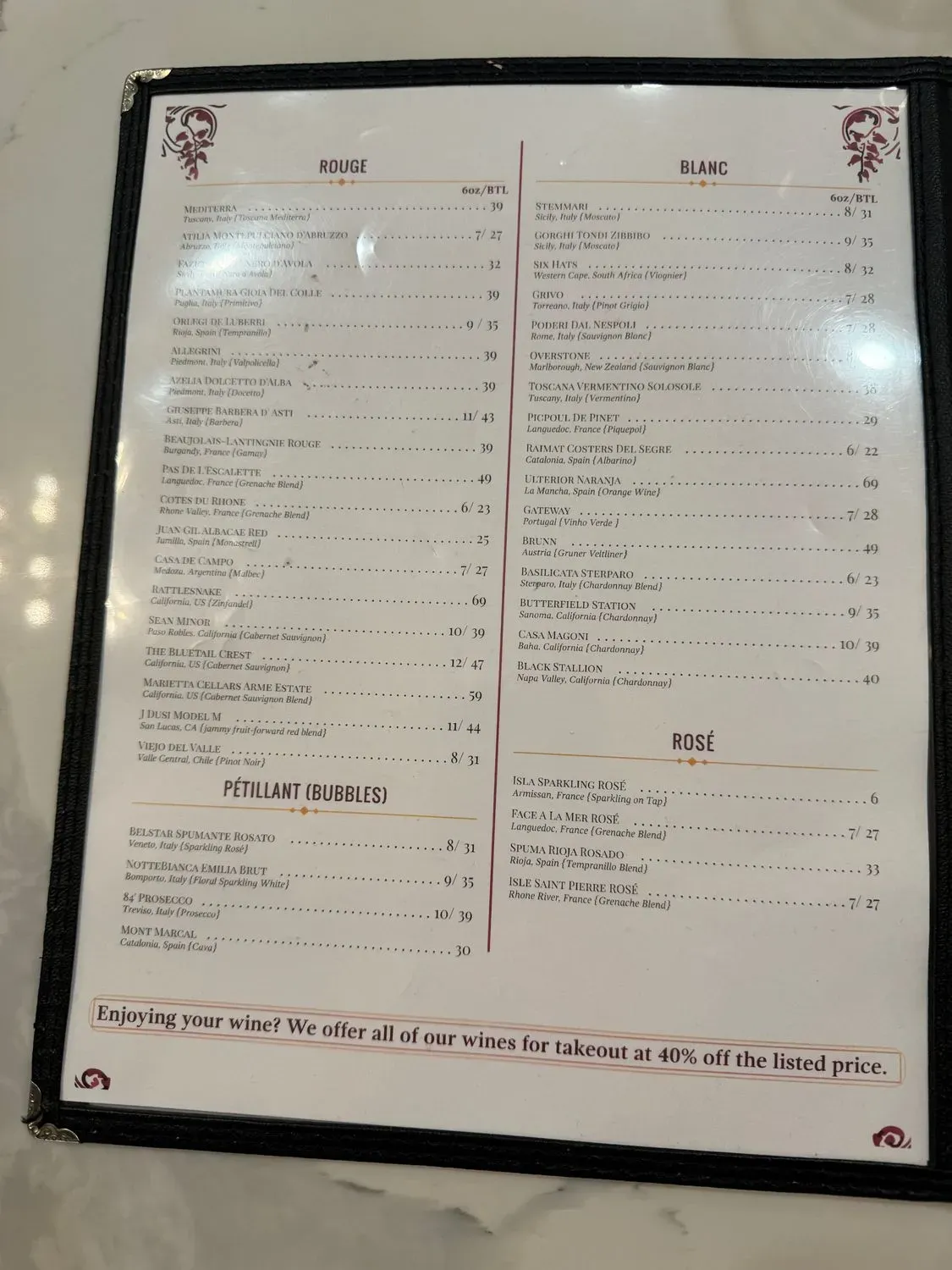 Menu 4