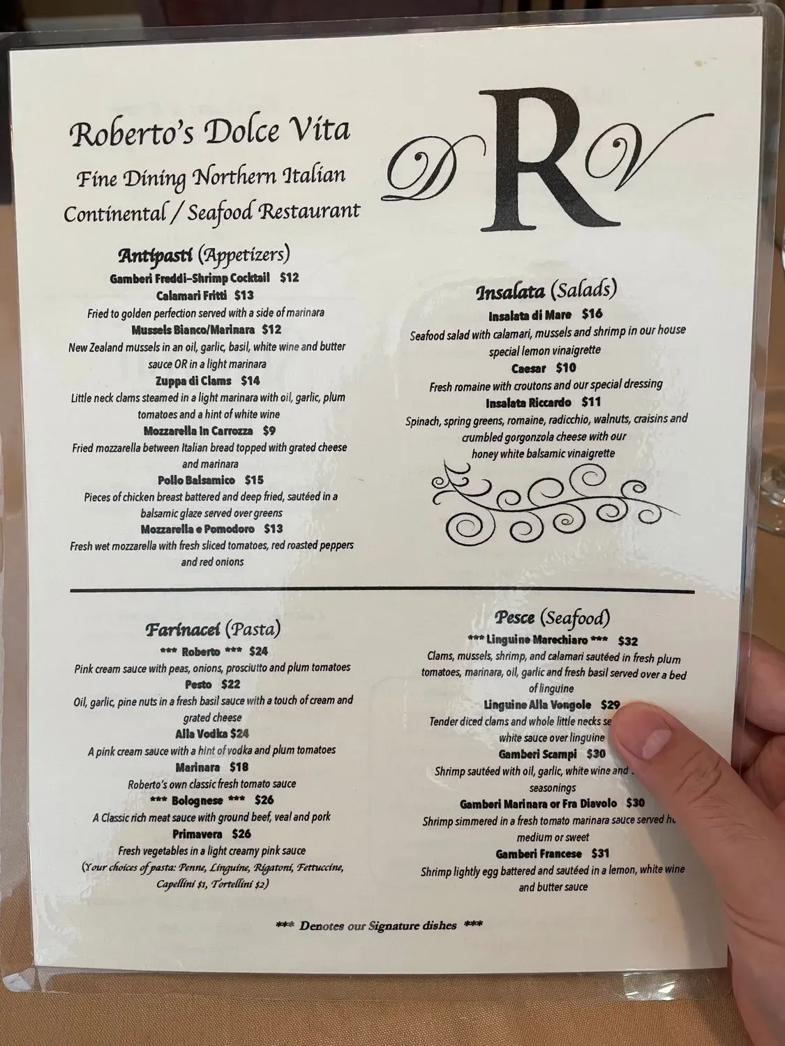 Menu 3